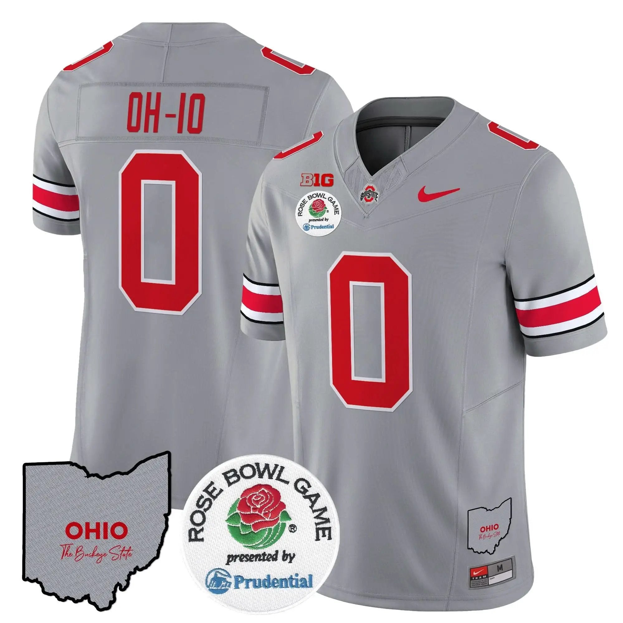 OSB Rose Bowl Vapor Limited Jersey V2 by Ohio State Buckeyes