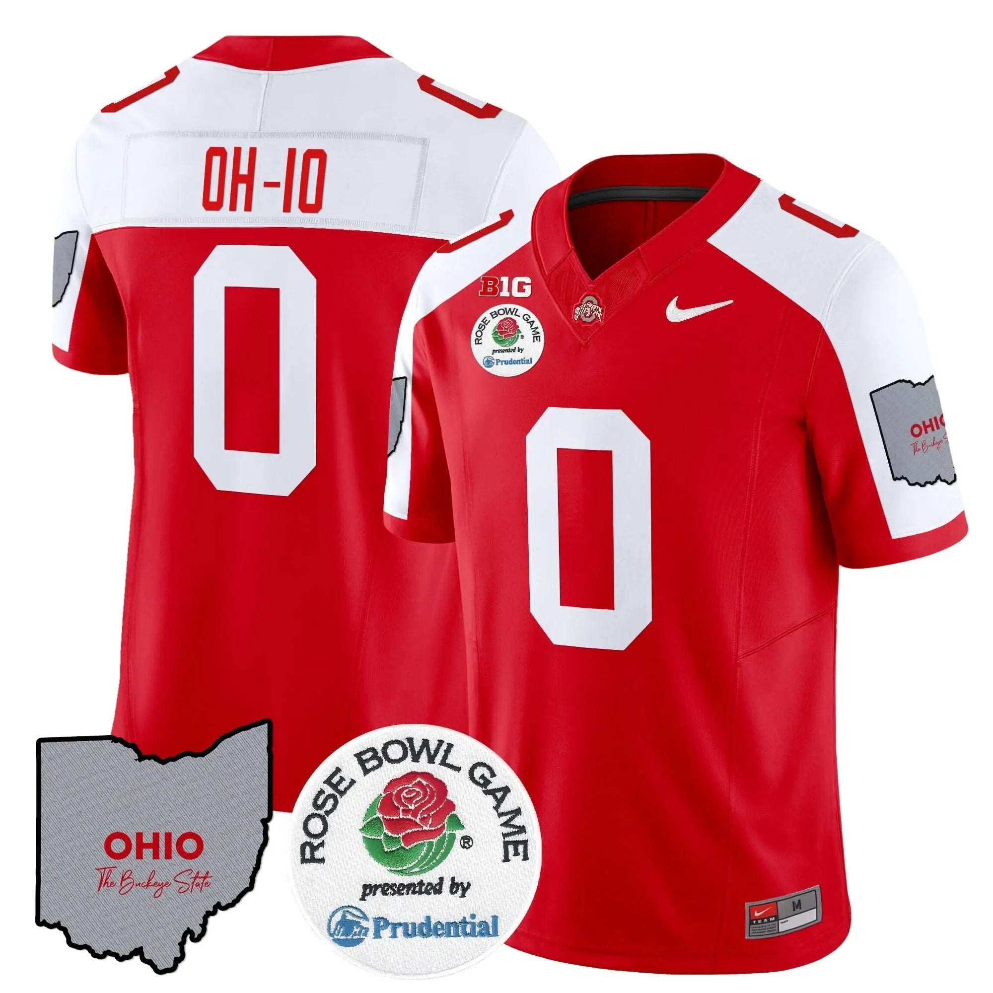 OSB Rose Bowl Vapor Limited Jersey V2 by Ohio State Buckeyes