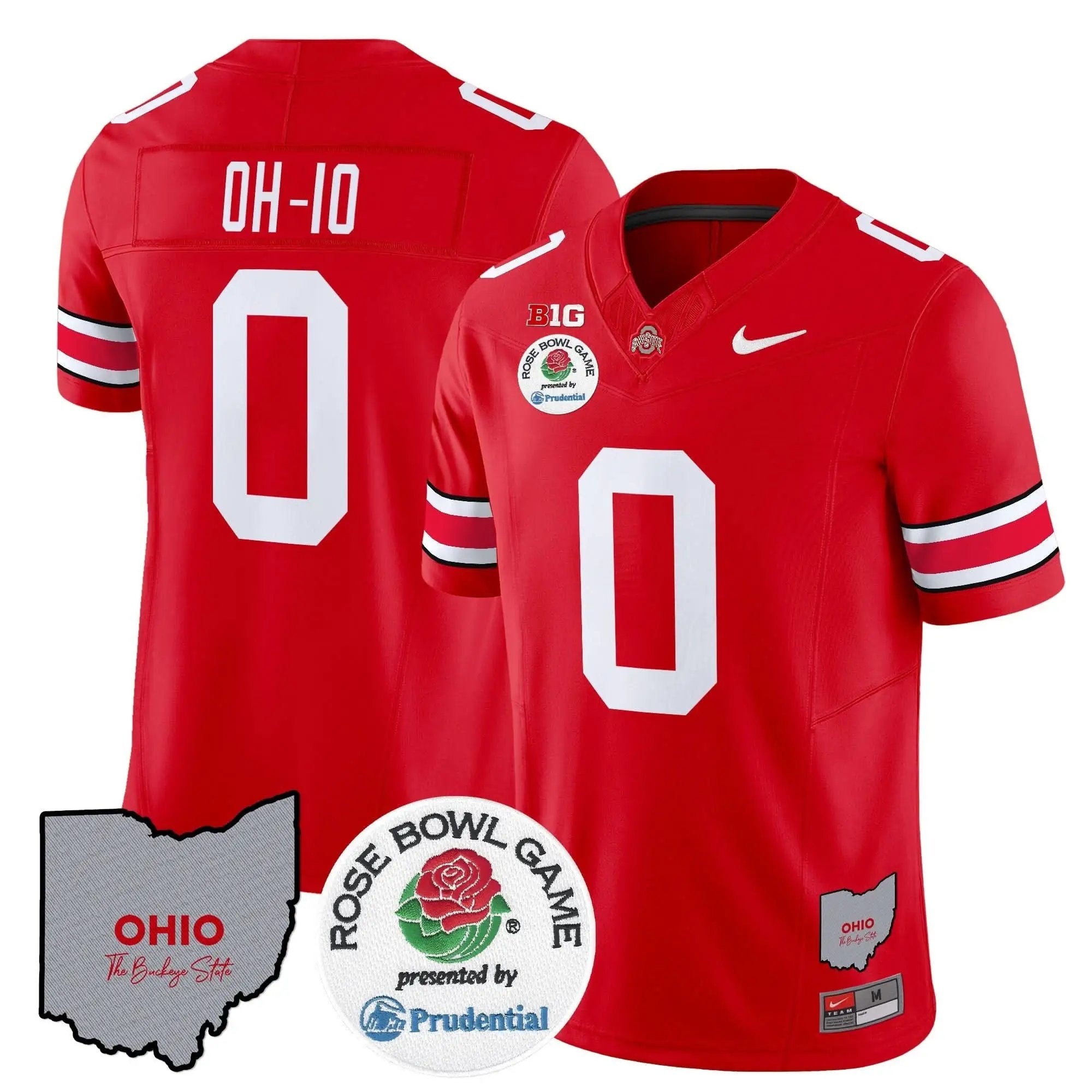 OSB Rose Bowl Vapor Limited Jersey V2 by Ohio State Buckeyes