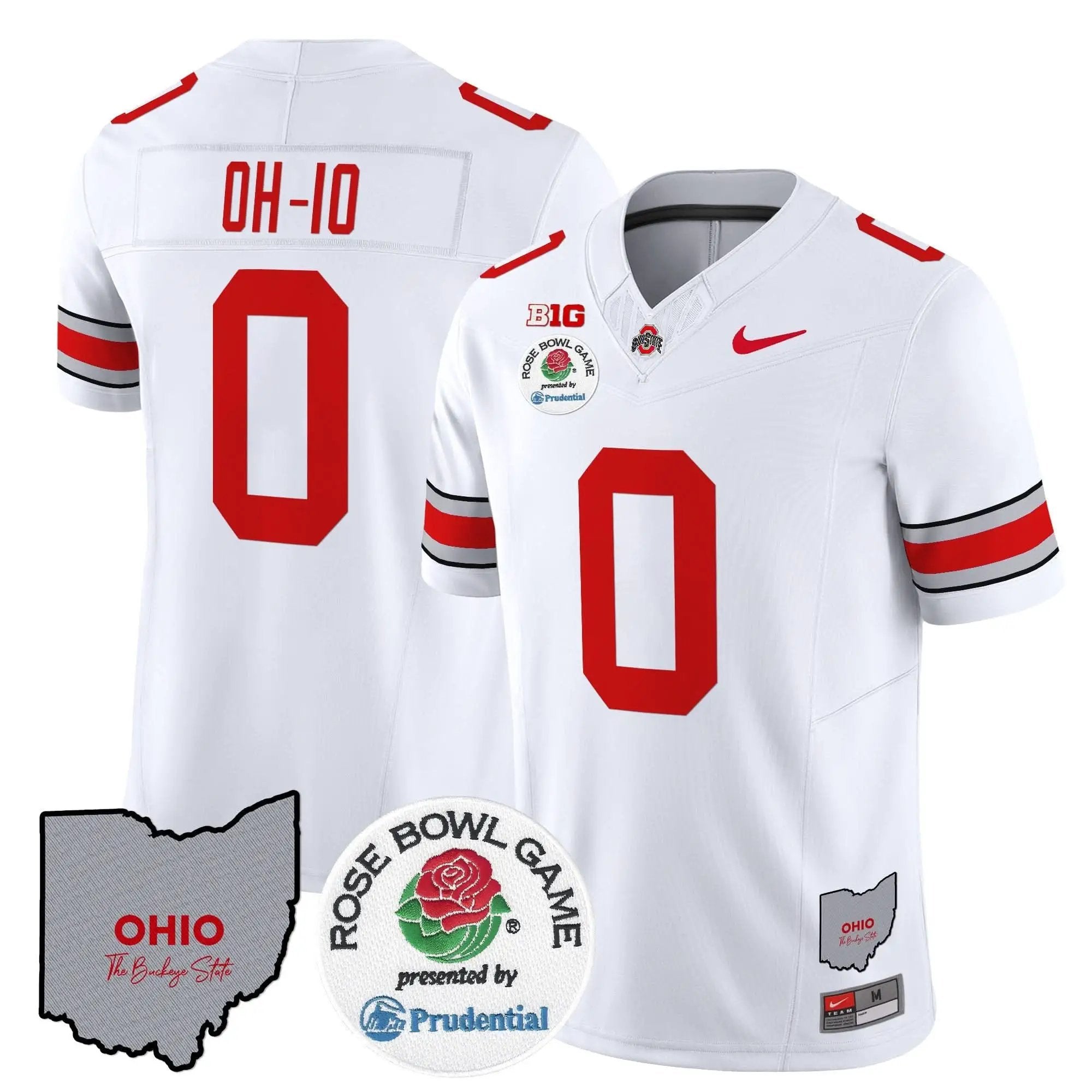 OSB Rose Bowl Vapor Limited Jersey V2 by Ohio State Buckeyes