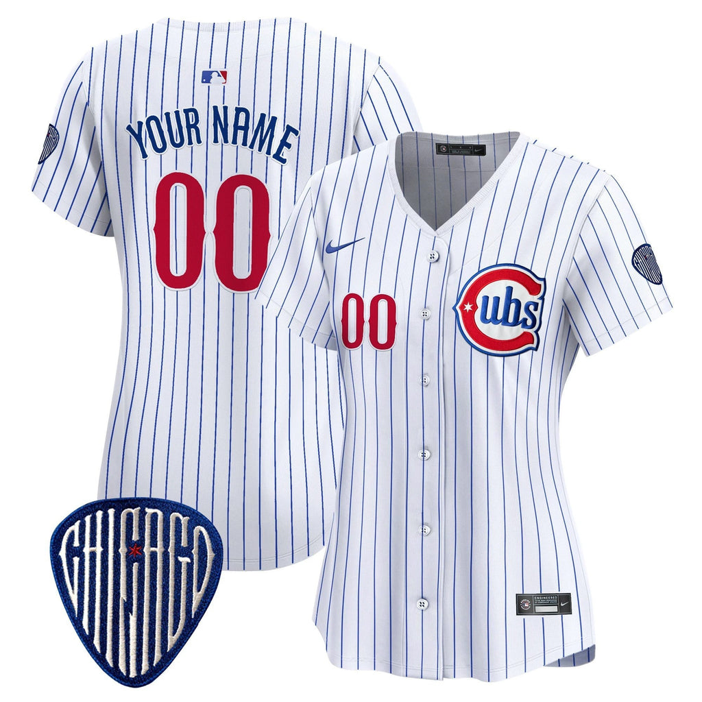 Chicago Cubs Blue Alternate Vapor Premier Limited Custom Jersey - All Stitched by Chicago Cubs