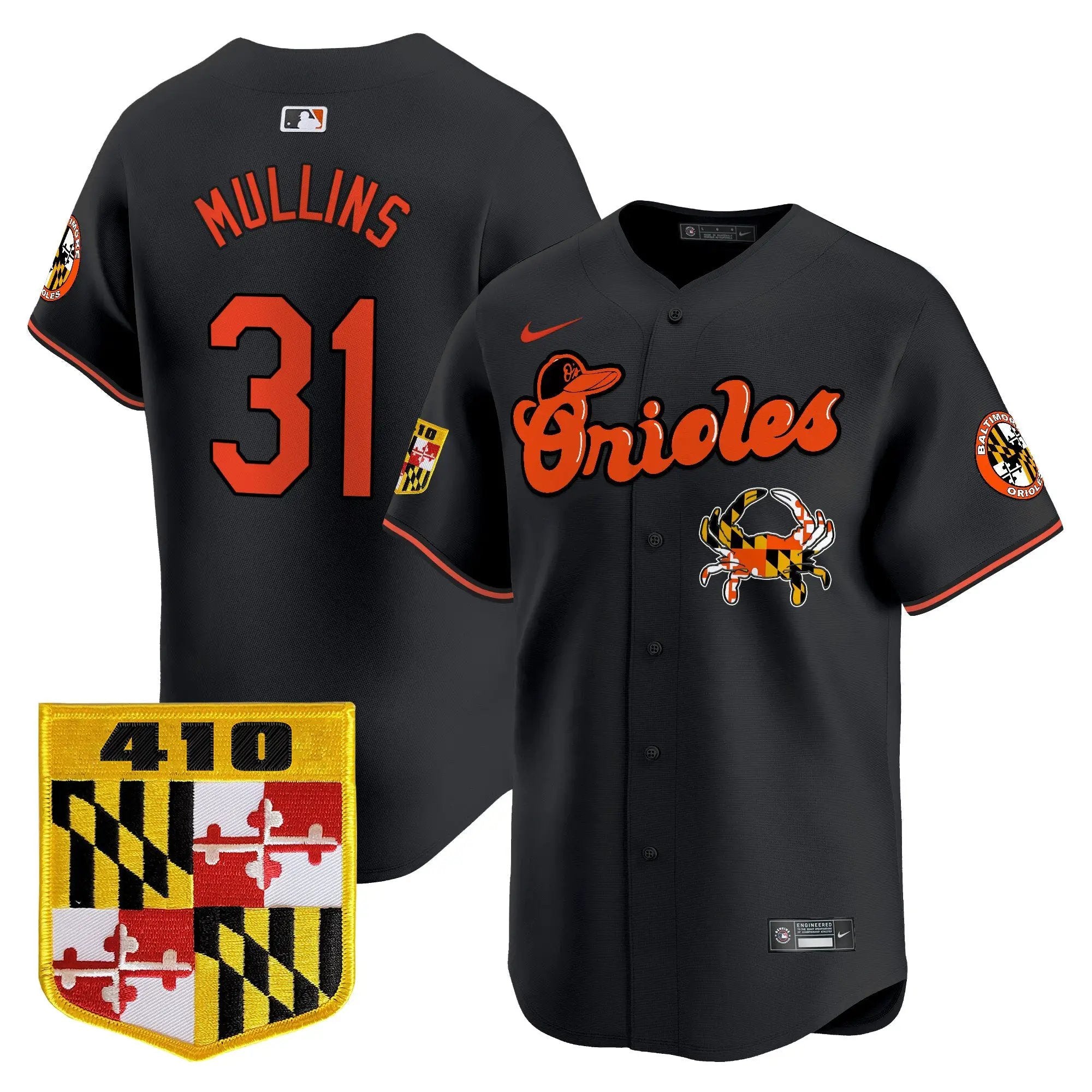 BAL 410 & Chesapeake Crab Patch Vapor Premier Limited Jersey - All Stitched by Digigearus