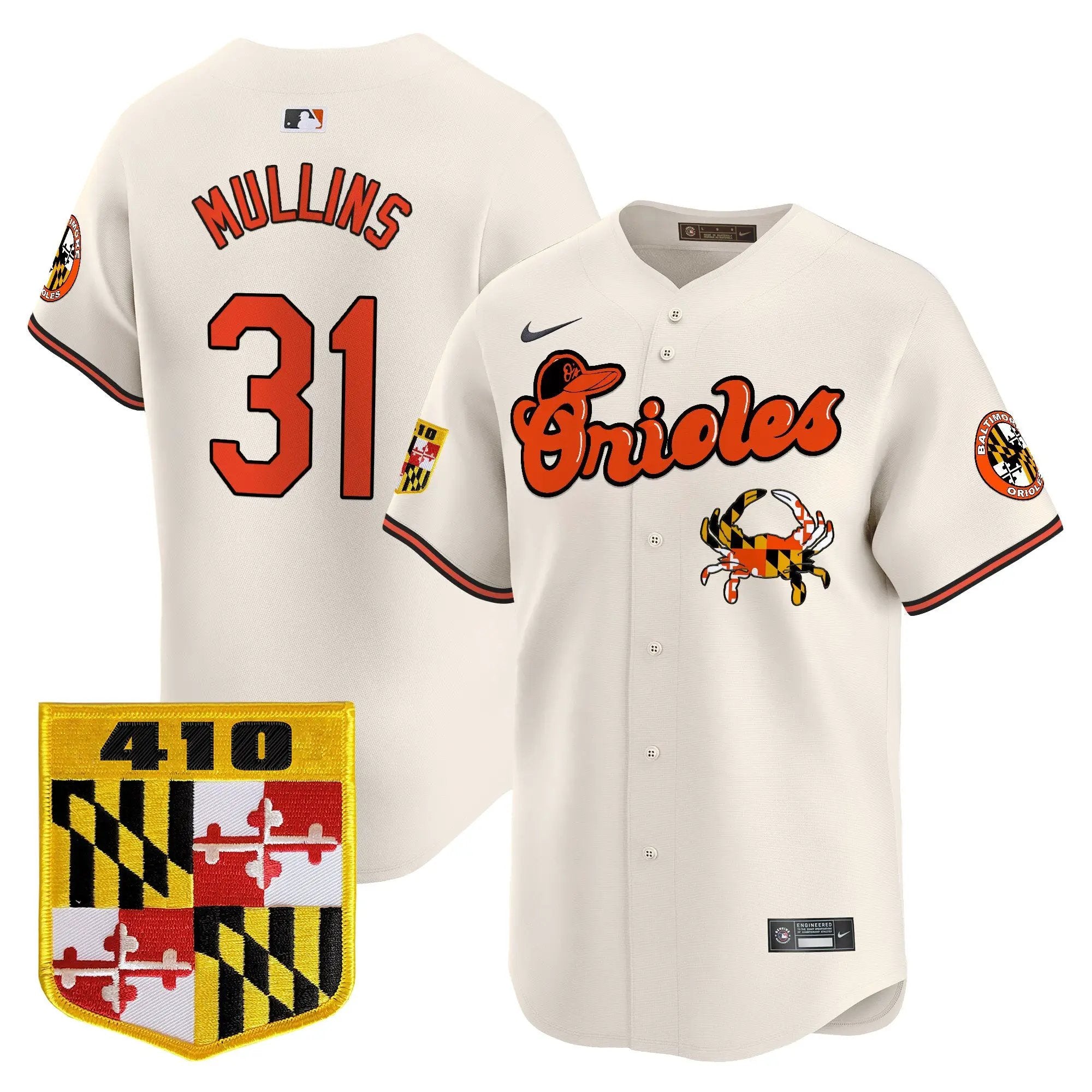 BAL 410 & Chesapeake Crab Patch Vapor Premier Limited Jersey - All Stitched by Digigearus
