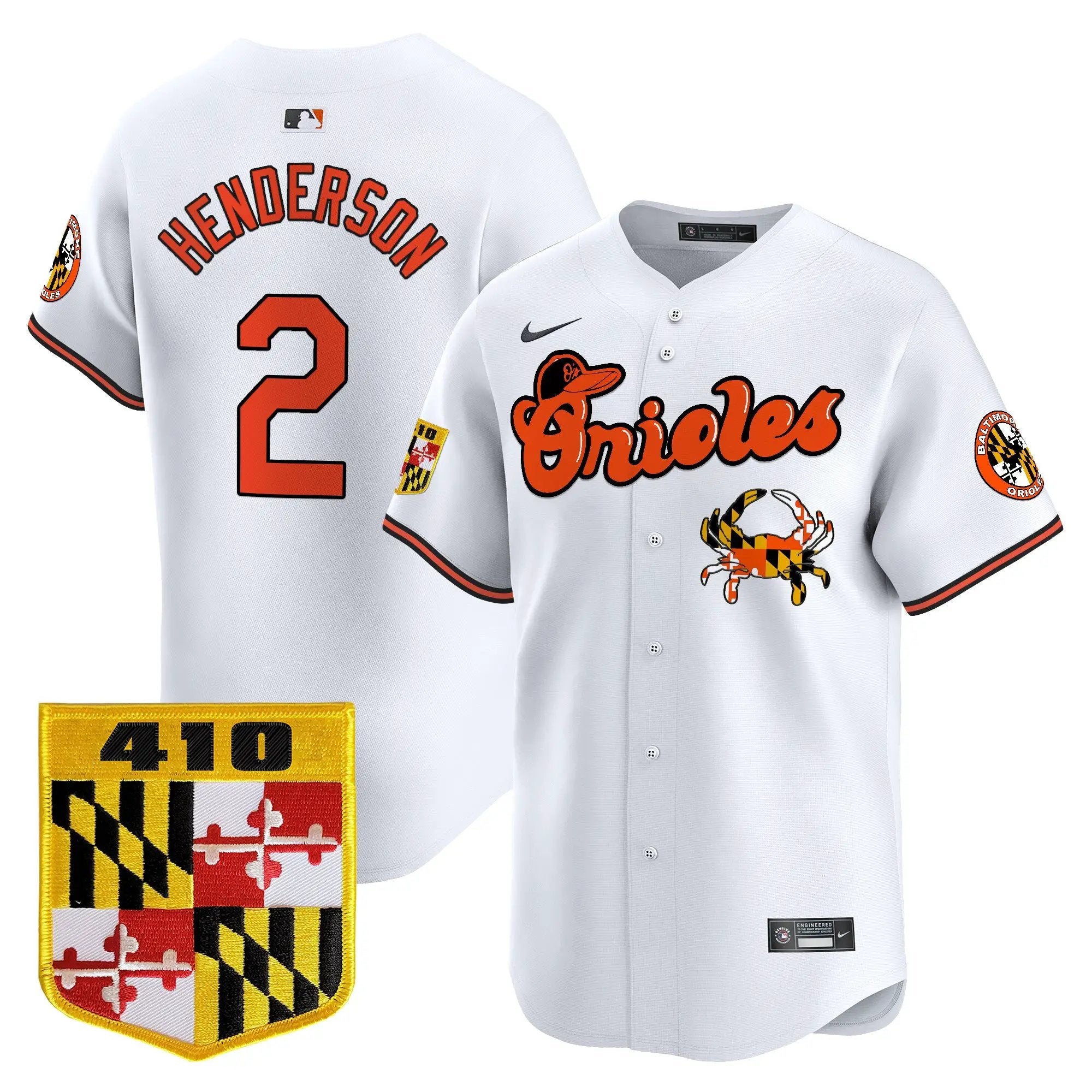BAL 410 & Chesapeake Crab Patch Vapor Premier Limited Jersey - All Stitched by Digigearus
