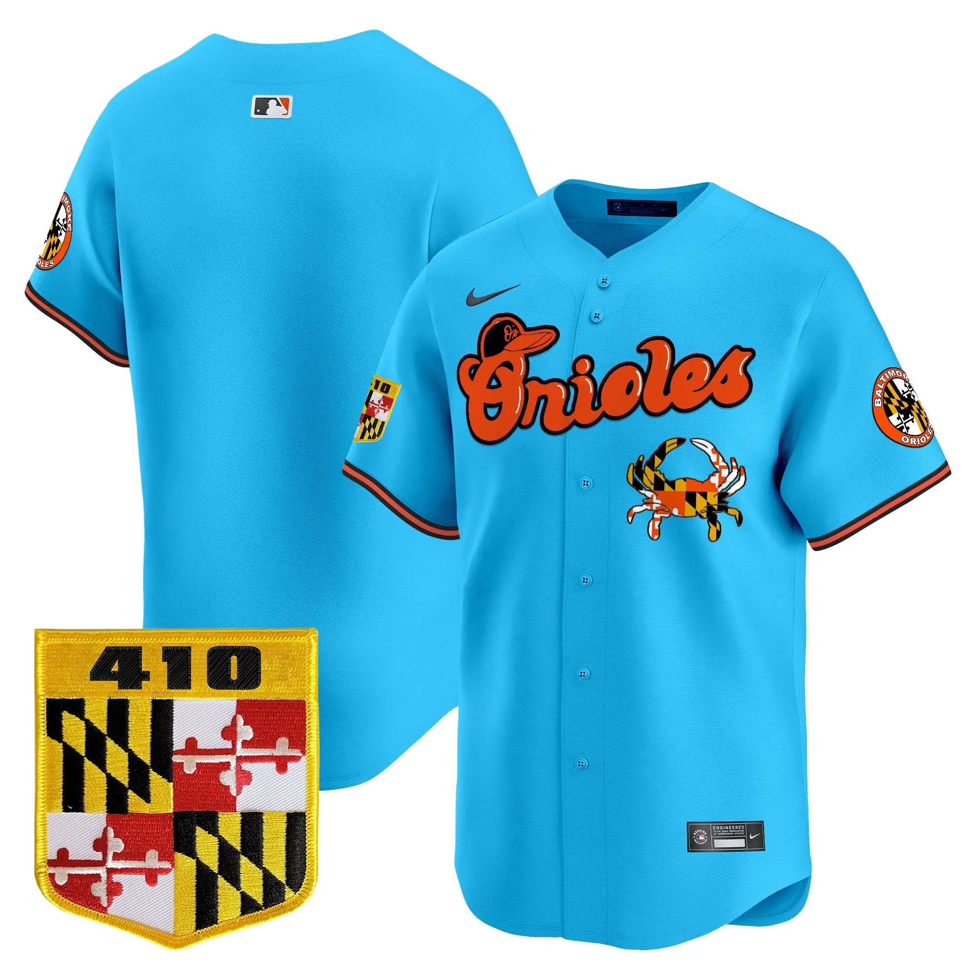 BAL 410 & Chesapeake Crab Patch Vapor Premier Limited Jersey - All Stitched by Digigearus