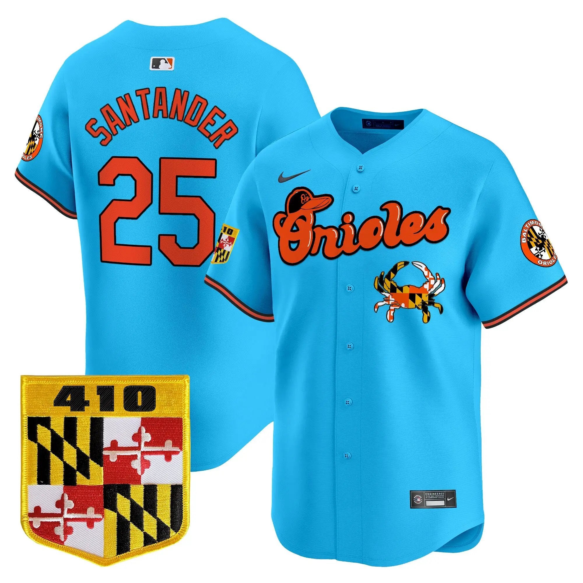 BAL 410 & Chesapeake Crab Patch Vapor Premier Limited Jersey - All Stitched by Digigearus