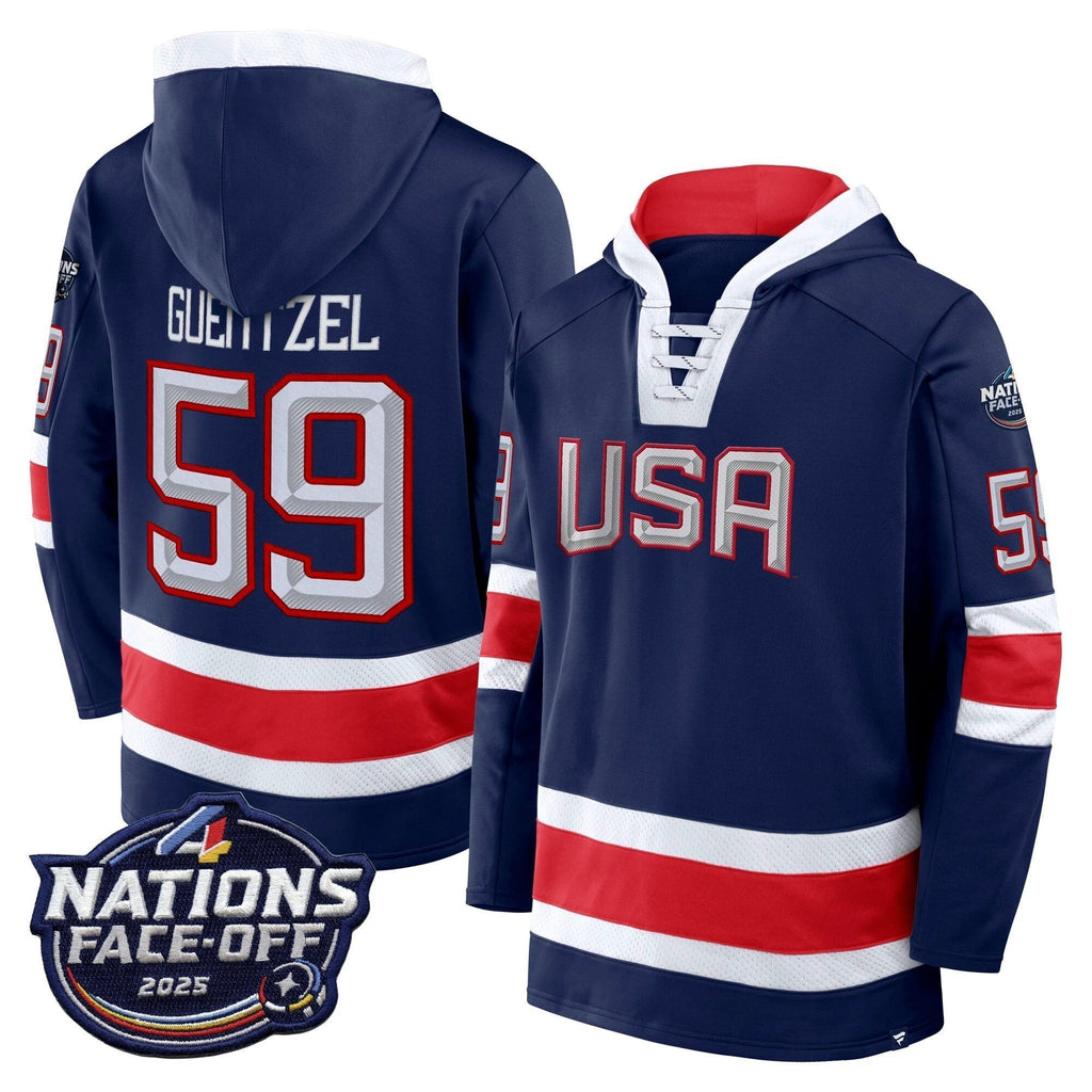 USA 4 Nations Face-Off 2025 Inside Line Pullover Hoodie - All Stitched by ecomsmiracle