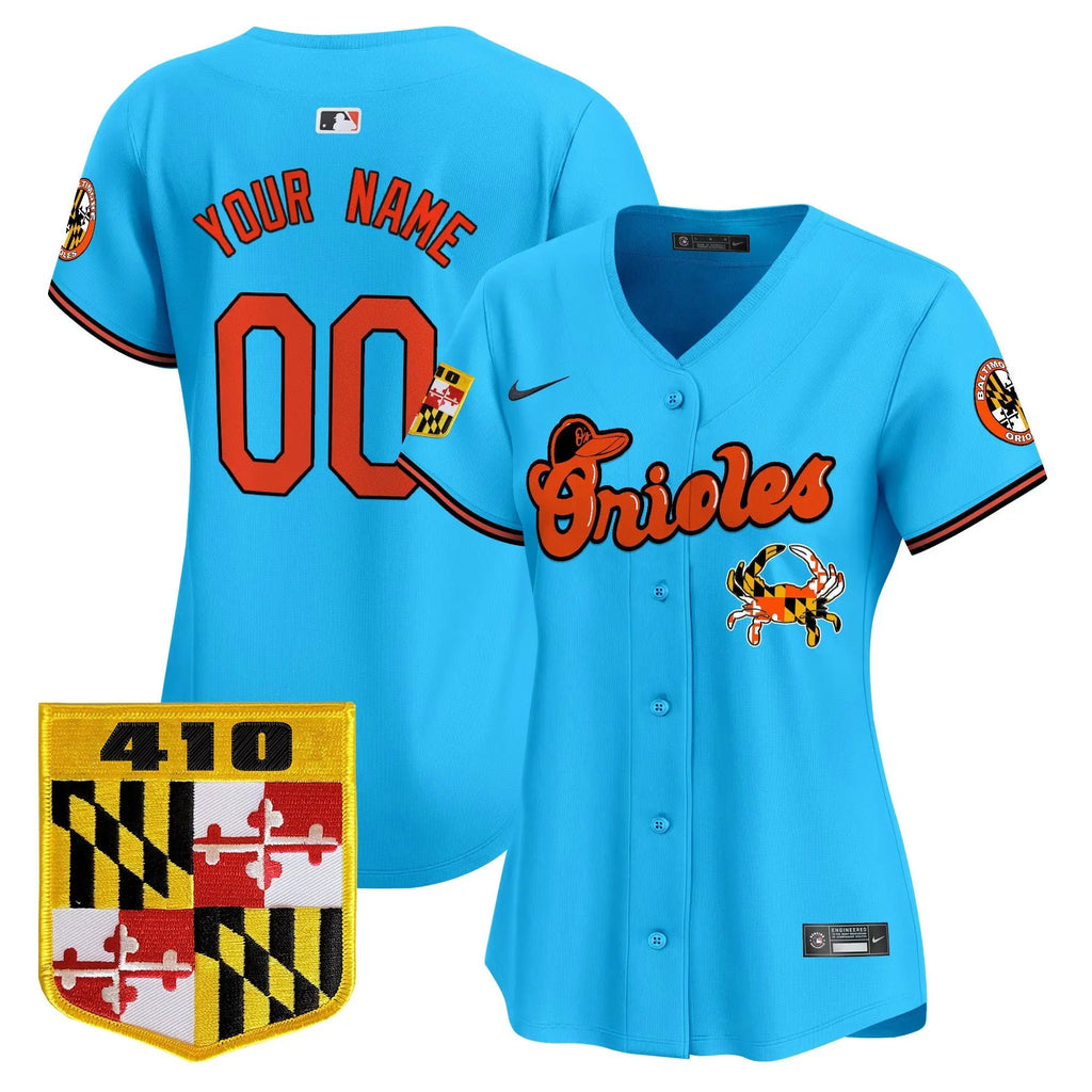 BAL 410 & Chesapeake Crab Patch Vapor Premier Limited Custom Jersey - All Stitched by Digigearus
