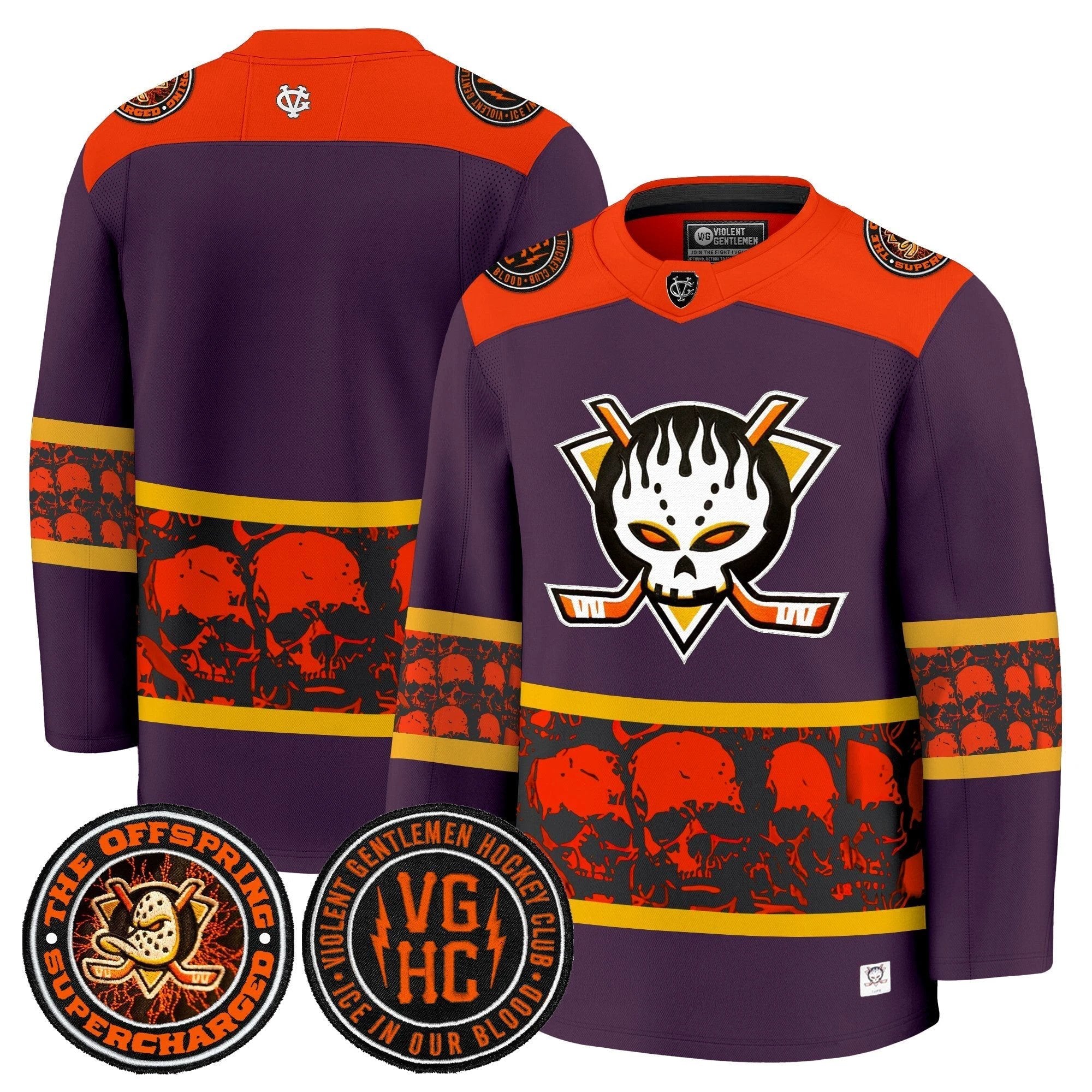 Men Anaheim Ducks Offspring 2025 Premium Jersey - All Stitched by Anaheim Ducks