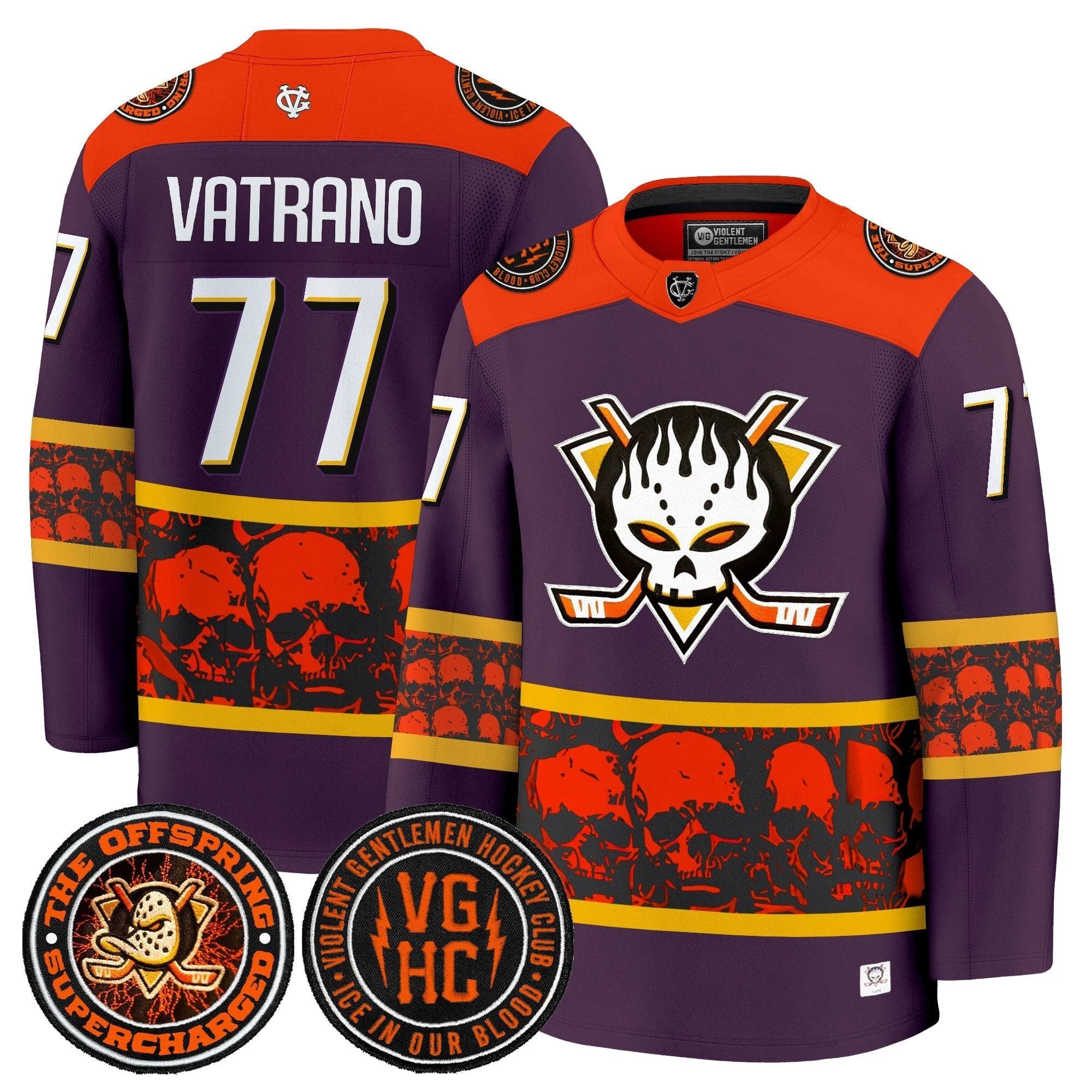 Men Anaheim Ducks Offspring 2025 Premium Jersey - All Stitched by Anaheim Ducks