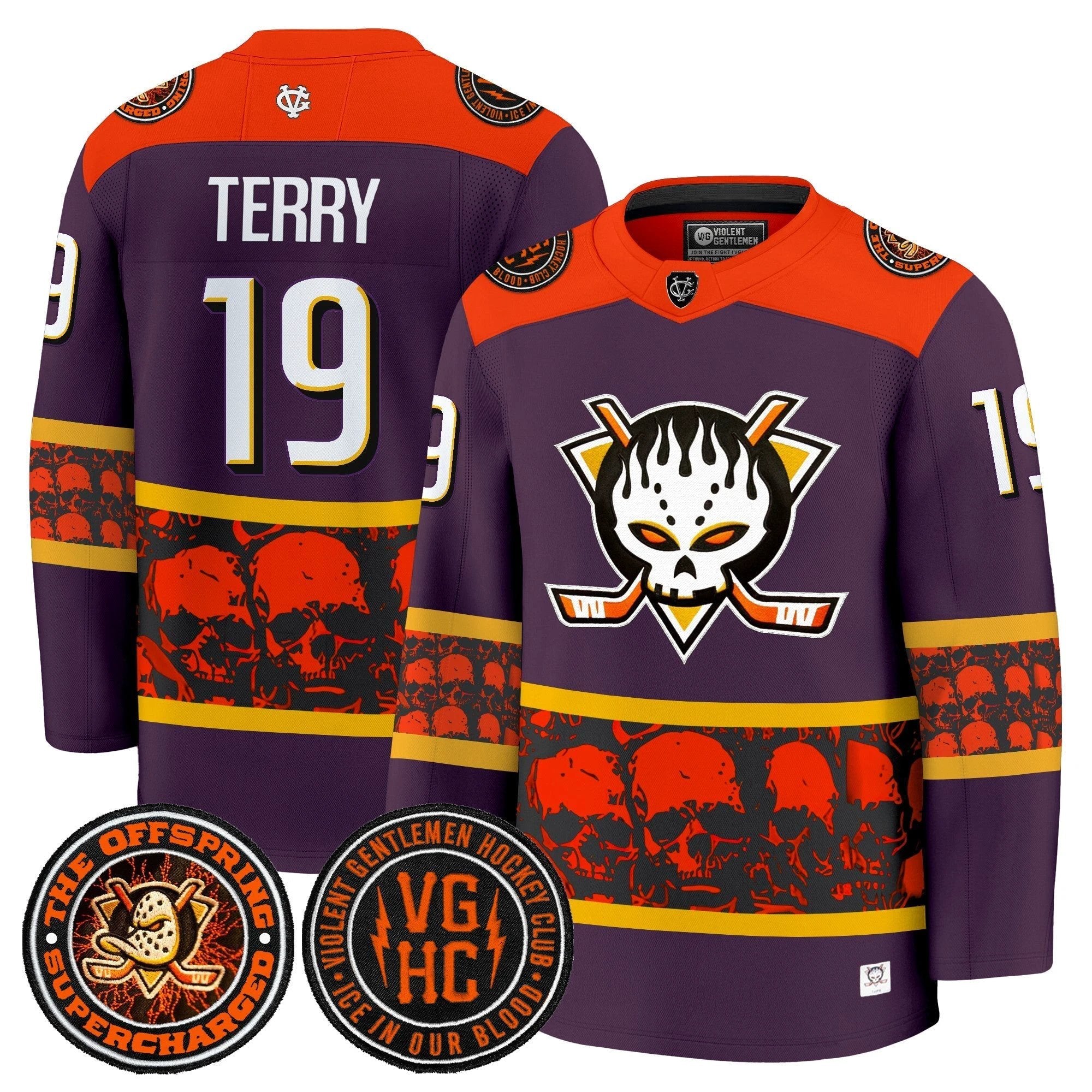 Men Anaheim Ducks Offspring 2025 Premium Jersey - All Stitched by Anaheim Ducks