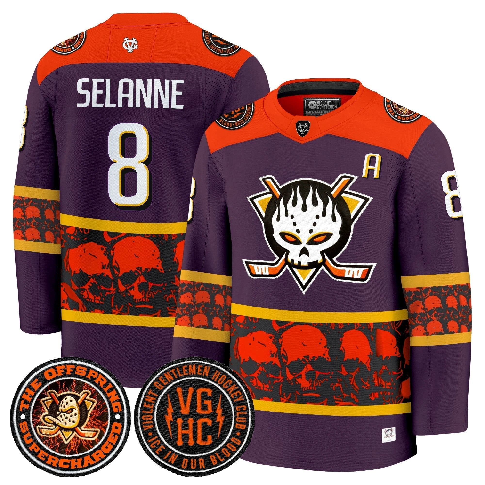 Men Anaheim Ducks Offspring 2025 Premium Jersey - All Stitched by Anaheim Ducks