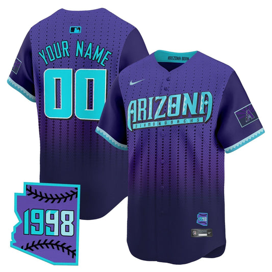 Arizona Diamondbacks 2025 City Connect Vapor Premier Limited Custom Jersey - Stitched by Arizona Diamondbacks