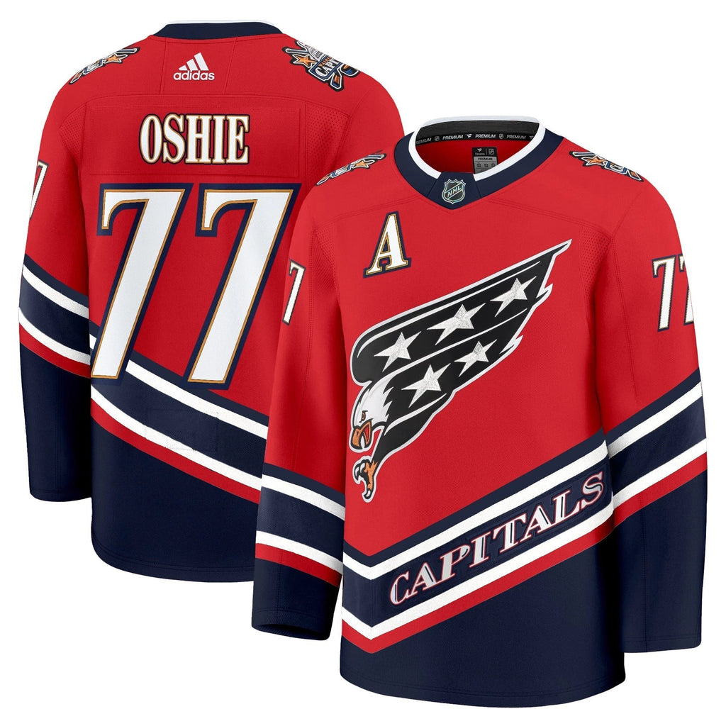 Men Washington Capitals Screaming Eagle Jersey Collection (1995-2024) - All Stitched by Washington Capitals
