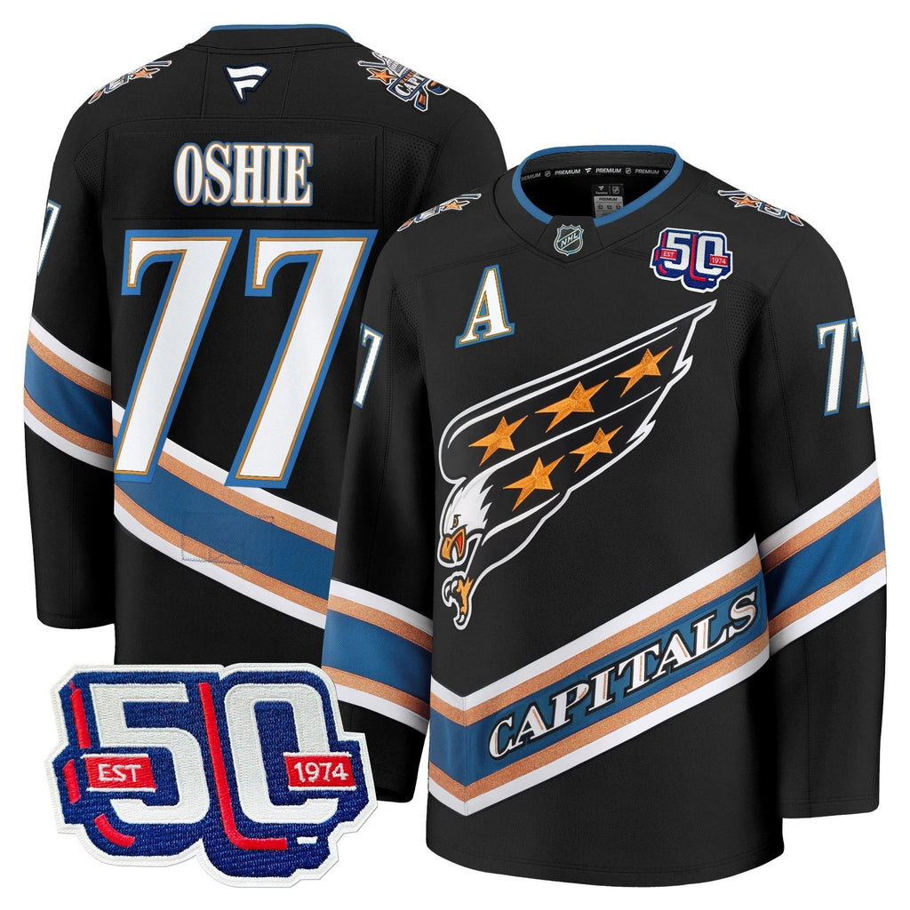 Men Washington Capitals Screaming Eagle Jersey Collection (1995-2024) - All Stitched by Washington Capitals