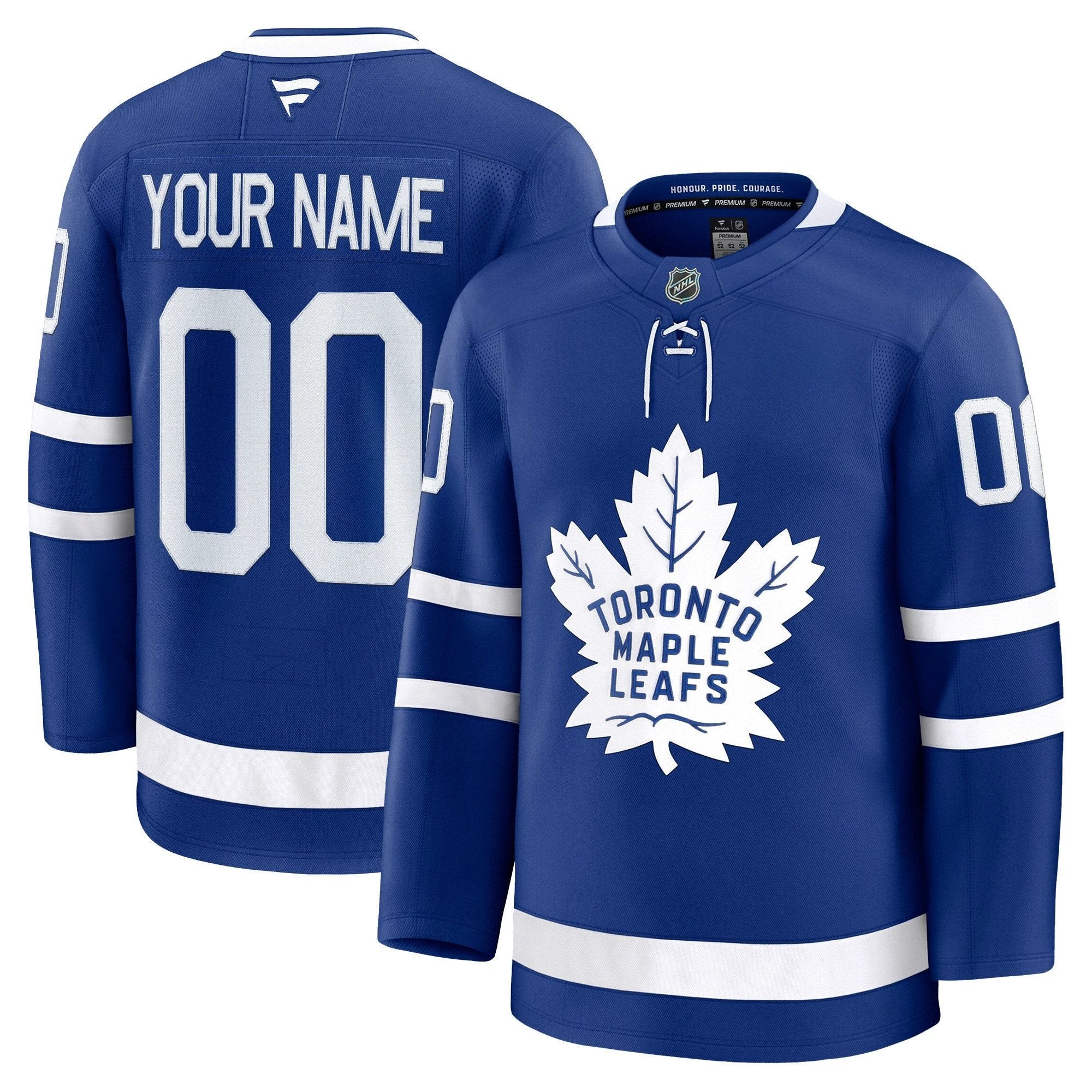 Toronto Maple Leafs Timeless Premium Custom Jersey - All Stitched by Toronto Maple Leafs