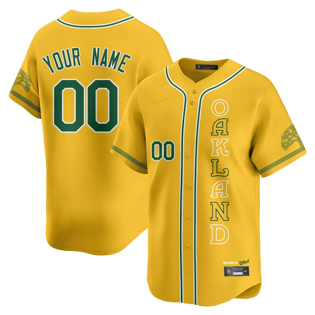 Custom Name/Gender Oakland Athletics City Connect Concept Jersey - All Stitched by Oakland Athletics