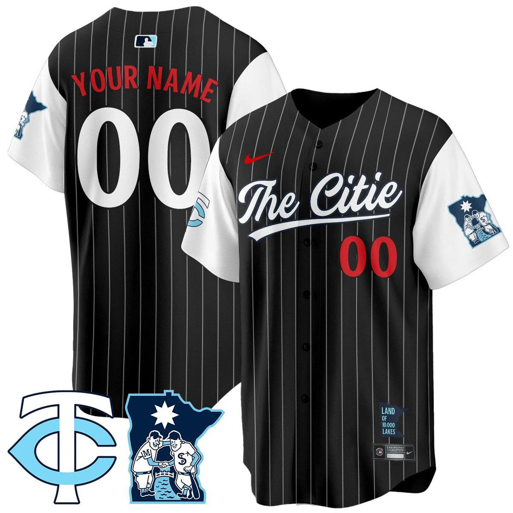 Custom Name/Gender Minnesota Twins City Connect Concept Jersey - All Stitched by Minnesota Twins