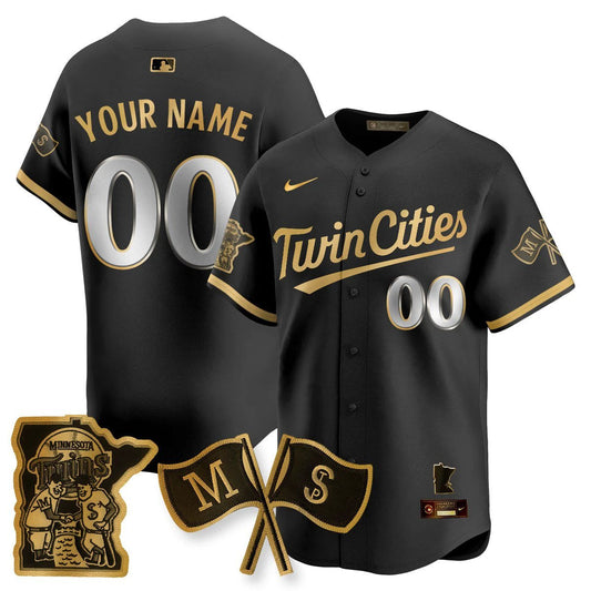 Custom Name/Gender Minnesota Twins Alternate Limited Jersey - All Stitched by Minnesota Twins