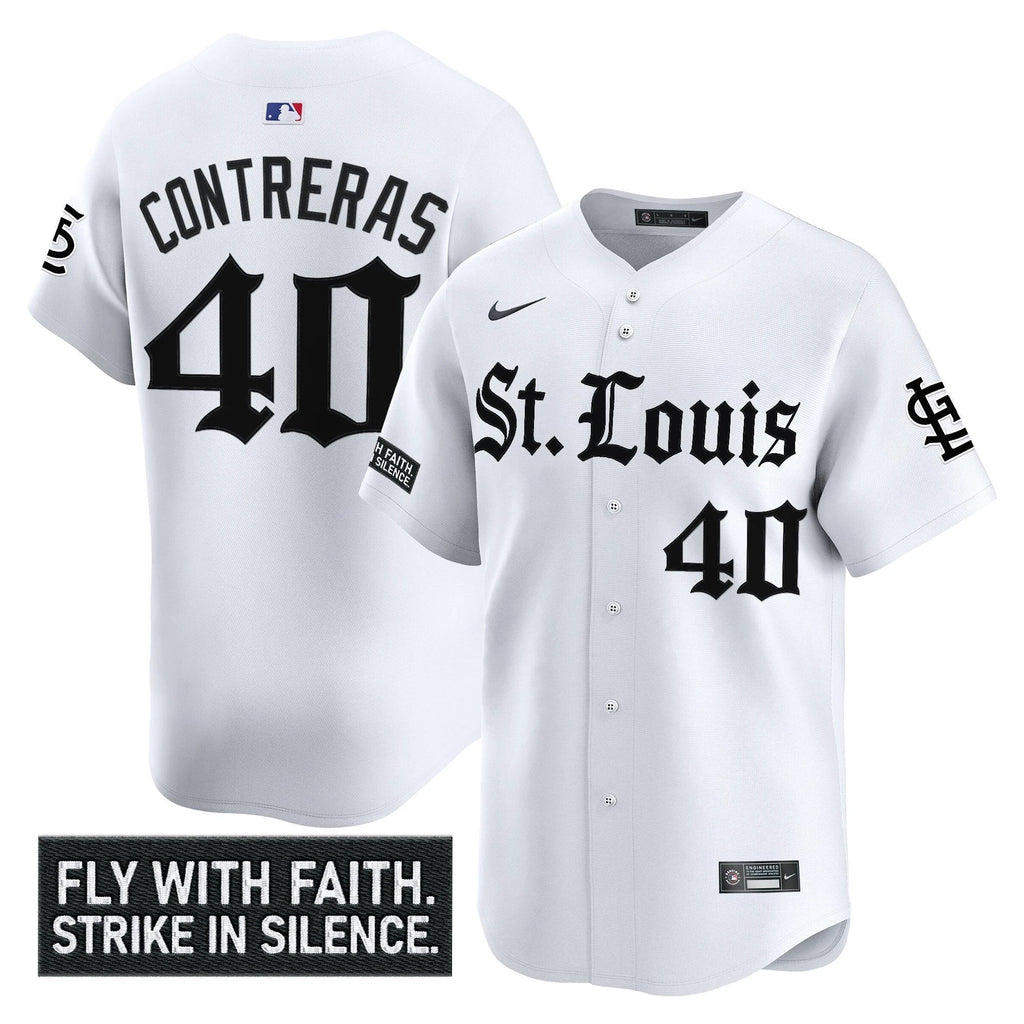 St. Louis Cardinals 'Gothic Legacy Edition' Vapor Premier Limited Jersey - All Stitched by St. Louis Cardinals