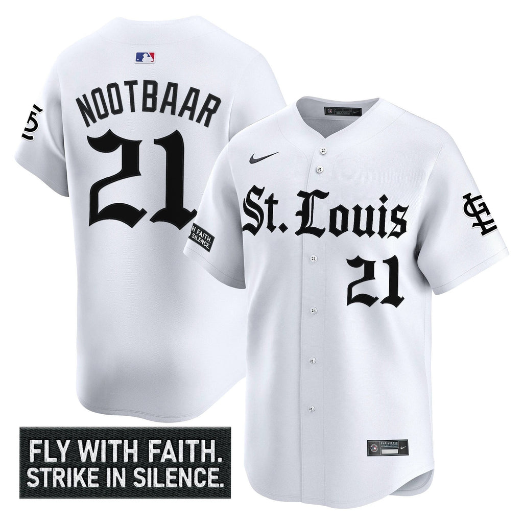 St. Louis Cardinals 'Gothic Legacy Edition' Vapor Premier Limited Jersey - All Stitched by St. Louis Cardinals