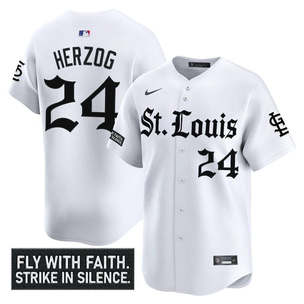 St. Louis Cardinals 'Gothic Legacy Edition' Vapor Premier Limited Jersey - All Stitched by St. Louis Cardinals