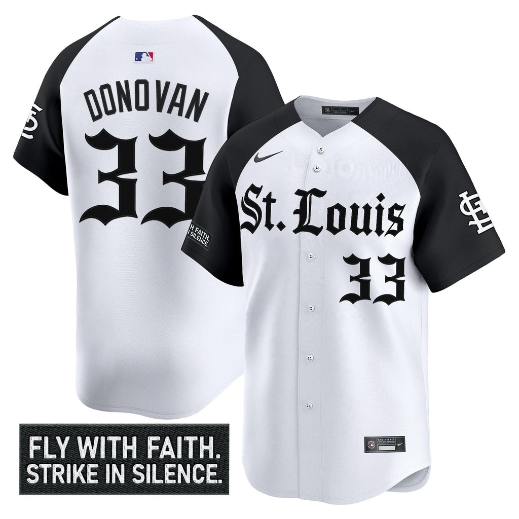 St. Louis Cardinals 'Gothic Legacy Edition' Vapor Premier Limited Jersey - All Stitched by St. Louis Cardinals