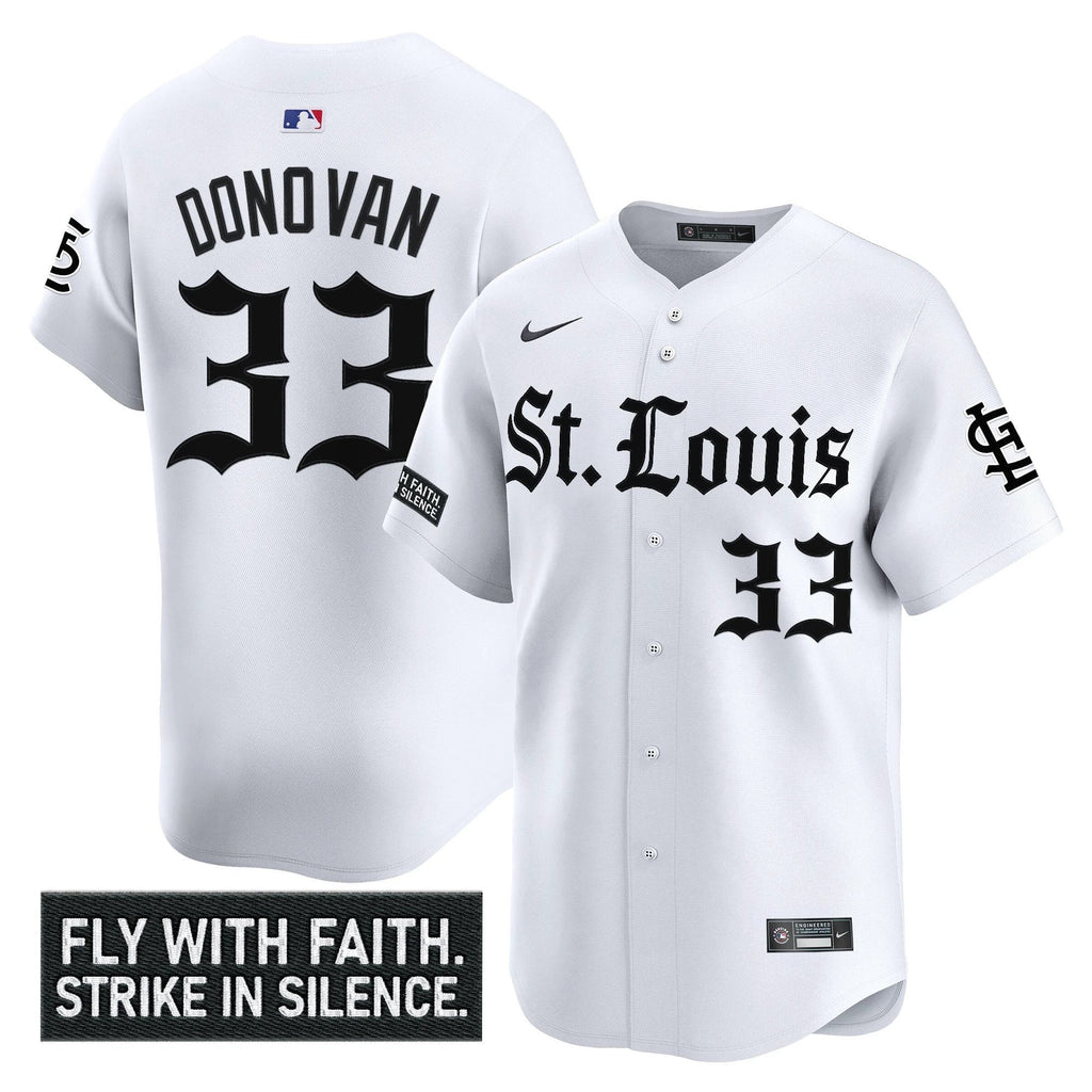 St. Louis Cardinals 'Gothic Legacy Edition' Vapor Premier Limited Jersey - All Stitched by St. Louis Cardinals
