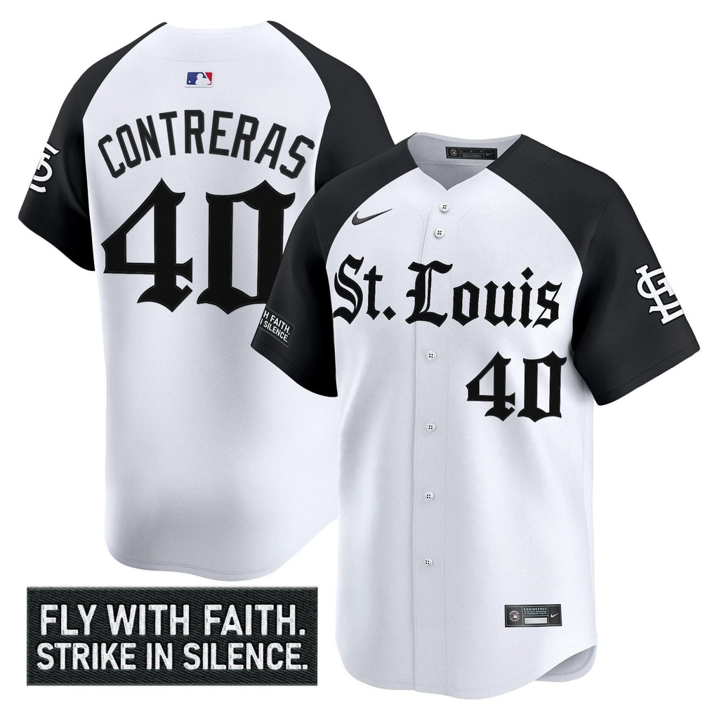 St. Louis Cardinals 'Gothic Legacy Edition' Vapor Premier Limited Jersey - All Stitched by St. Louis Cardinals