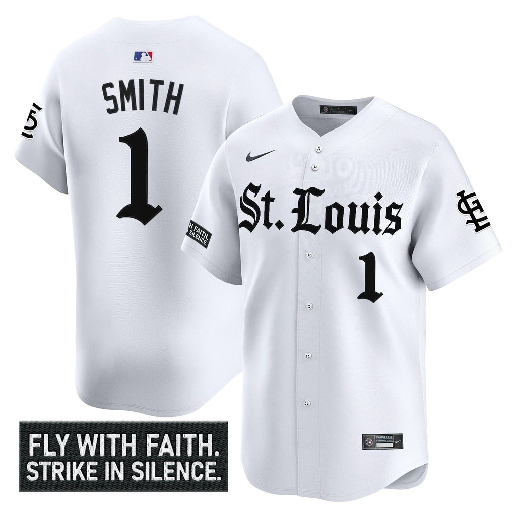 St. Louis Cardinals 'Gothic Legacy Edition' Vapor Premier Limited Jersey - All Stitched by St. Louis Cardinals