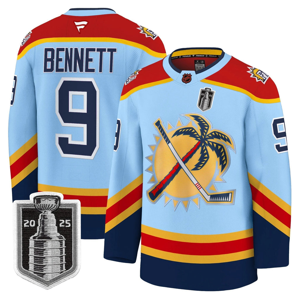 Men Florida Panthers 2025 Stanley Cup Final Premium Jersey - All Stitched by Florida Panthers