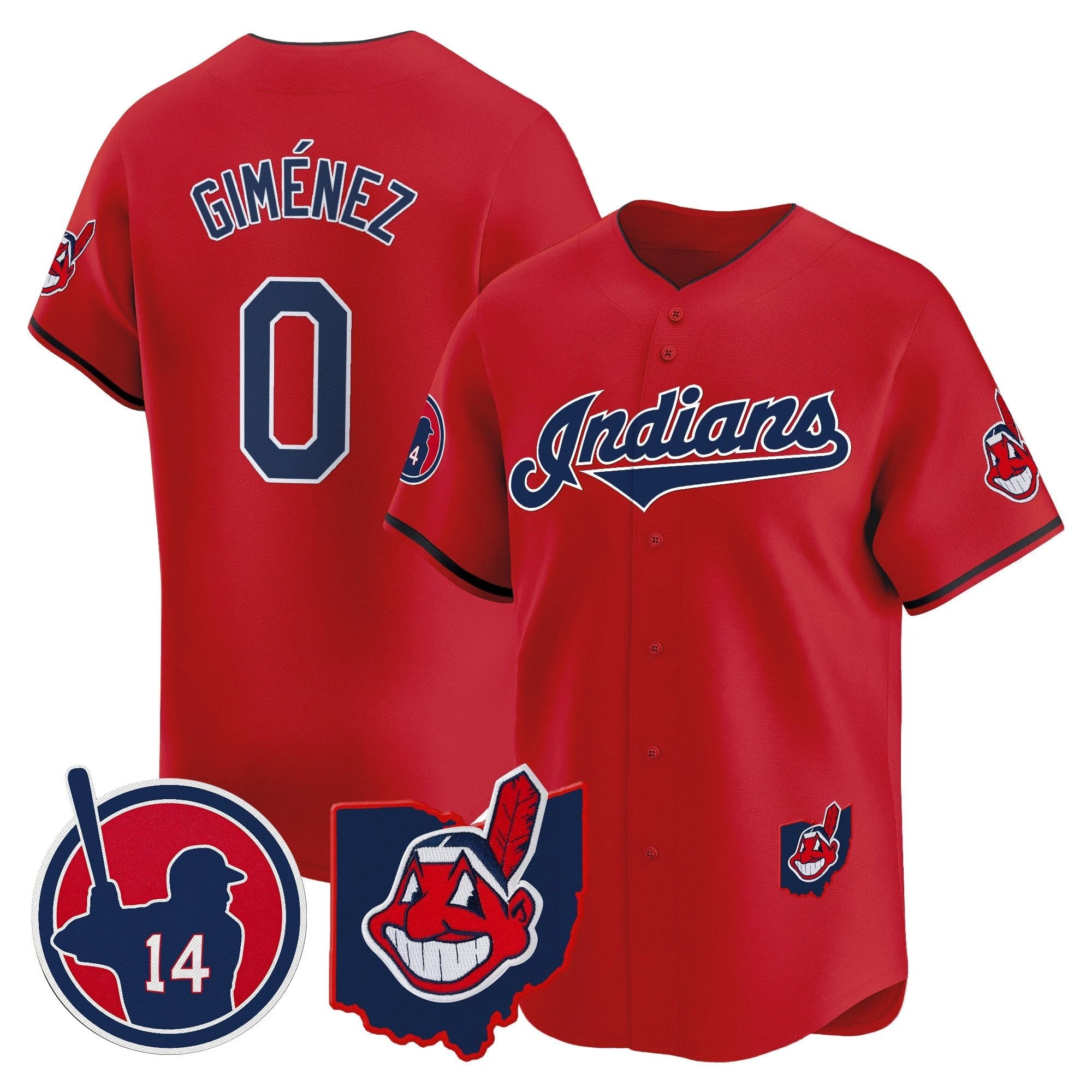 Cleveland Indians Larry Doby Patch Vapor Premier Limited Jersey - All Stitched by Digigearus