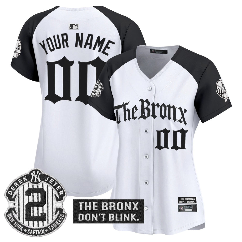 Yankees 'The Bronx - Gothic Ink Drop Edition' Vapor Premier Limited Custom Jersey - All Stitched by New York Yankees