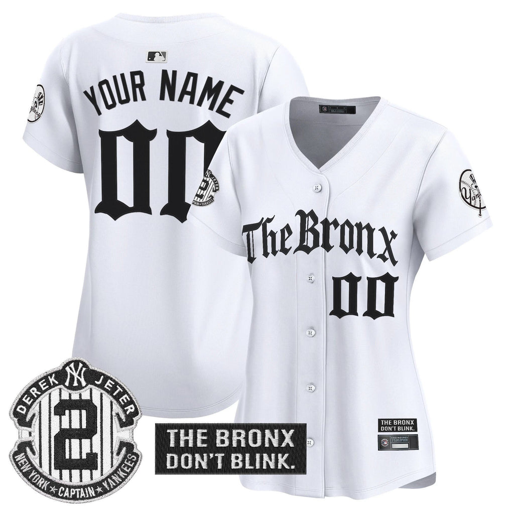 Yankees 'The Bronx - Gothic Ink Drop Edition' Vapor Premier Limited Custom Jersey - All Stitched by New York Yankees
