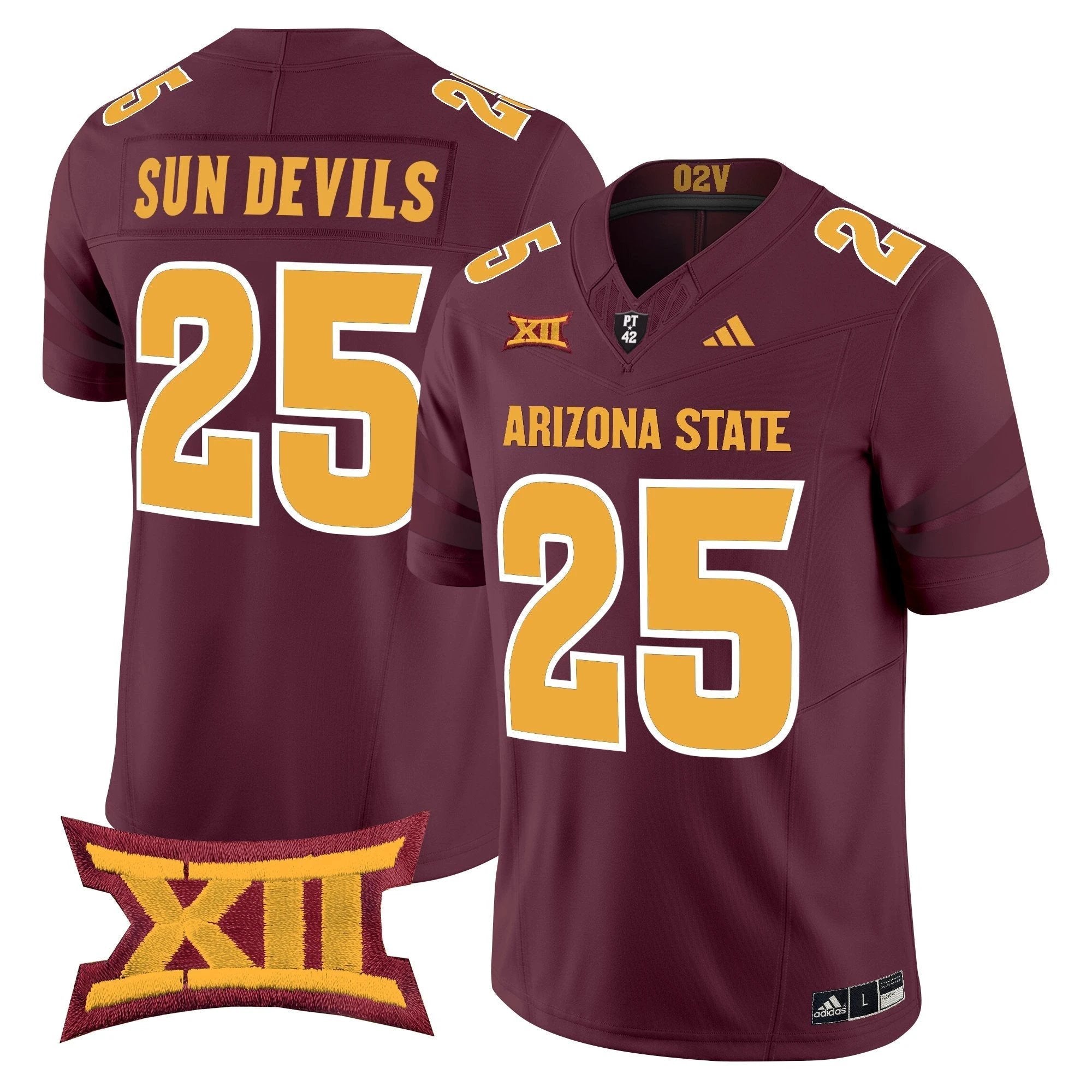 Arizona State Sun Devils 2025 Vapor Limited Jersey - All Stitched by Arizona State Sun Devils