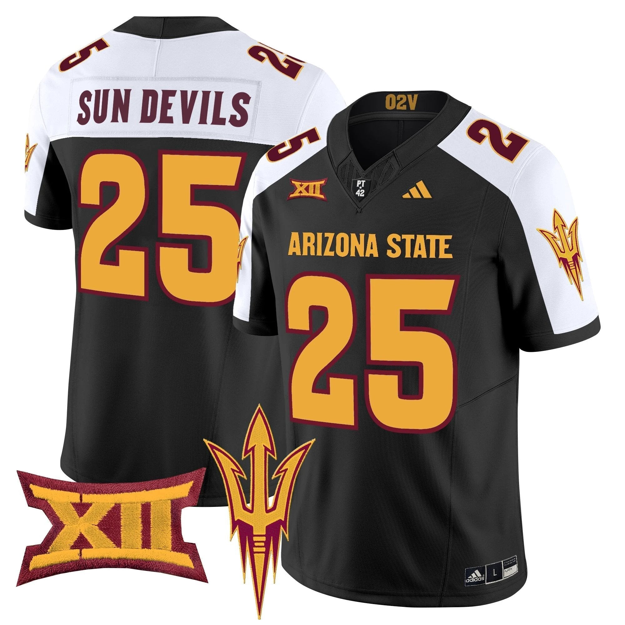Arizona State Sun Devils 2025 Vapor Limited Jersey - All Stitched by Arizona State Sun Devils