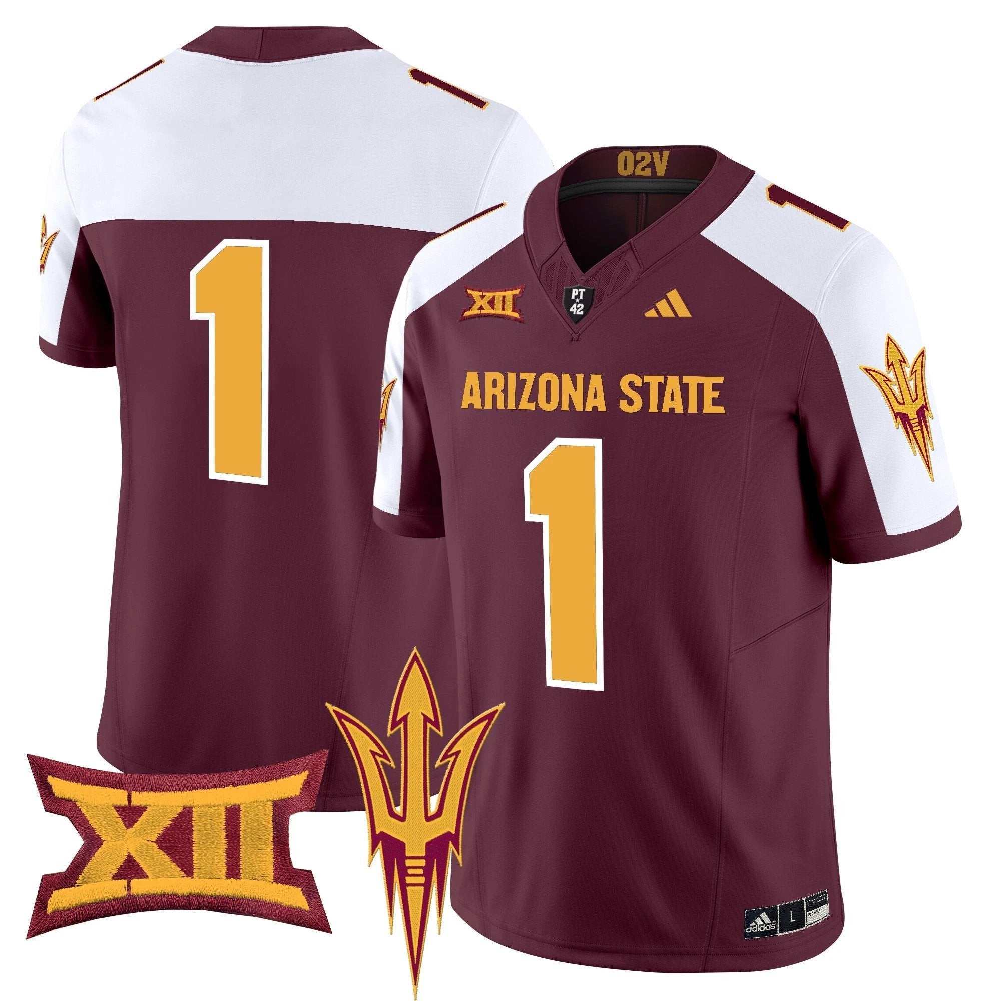 Arizona State Sun Devils 2025 Vapor Limited Jersey - All Stitched by Arizona State Sun Devils