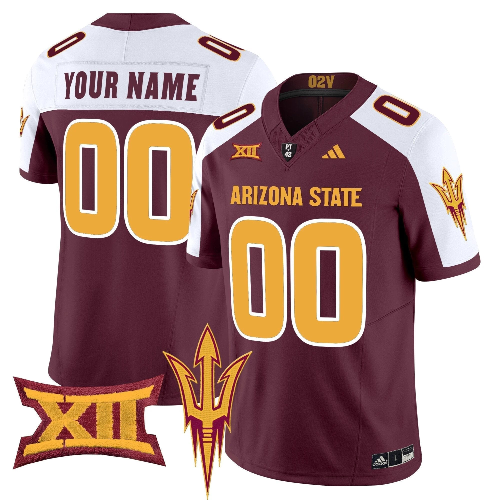 Arizona State Sun Devils 2025 Vapor Limited Custom Jersey - All Stitched by Arizona State Sun Devils