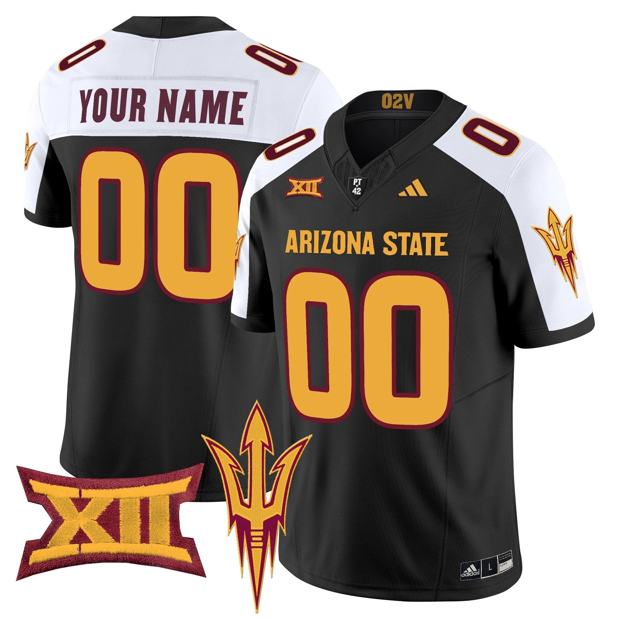 Arizona State Sun Devils 2025 Vapor Limited Custom Jersey - All Stitched by Arizona State Sun Devils