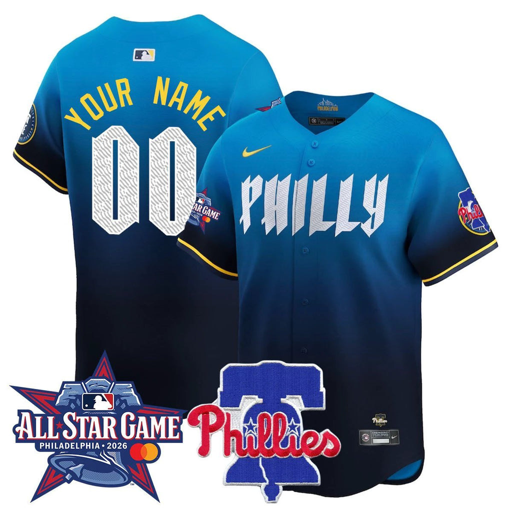 Philadelphia Phillies 2026 MLB All-Star Custom Jersey - All Stitched by Philadelphia Phillies
