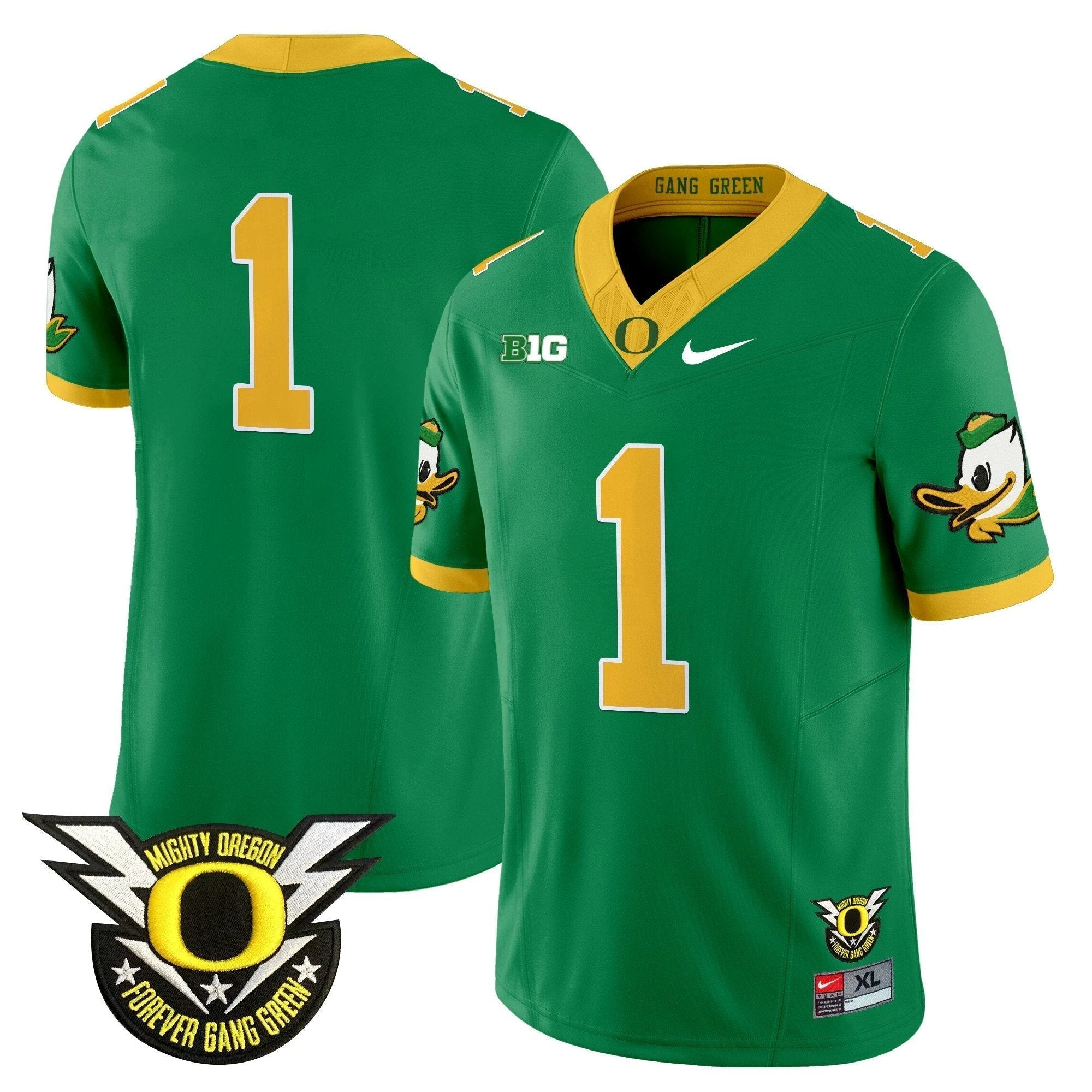 Oregon Ducks 2025 Vapor Limited Jersey V2 - All Stitched by Oregon Ducks