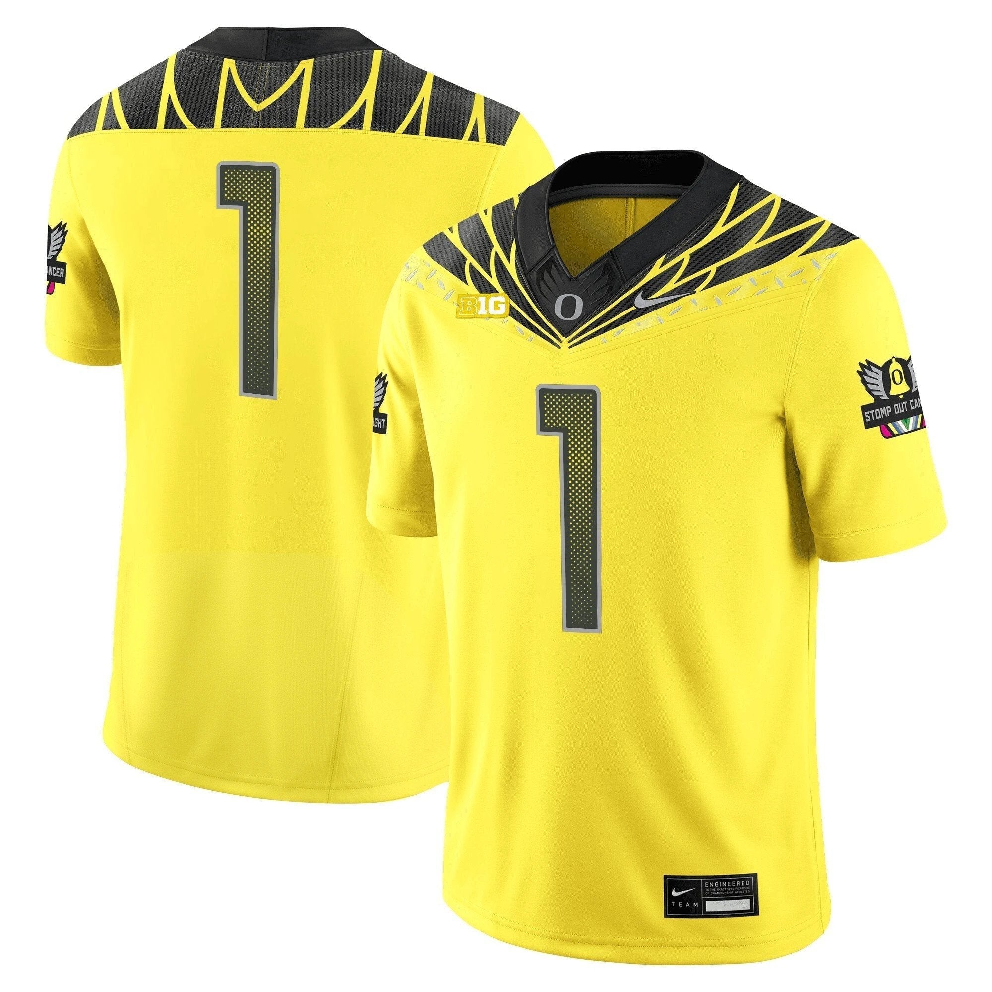 Oregon Ducks 2025 Vapor Limited Jersey V2 - All Stitched by Oregon Ducks