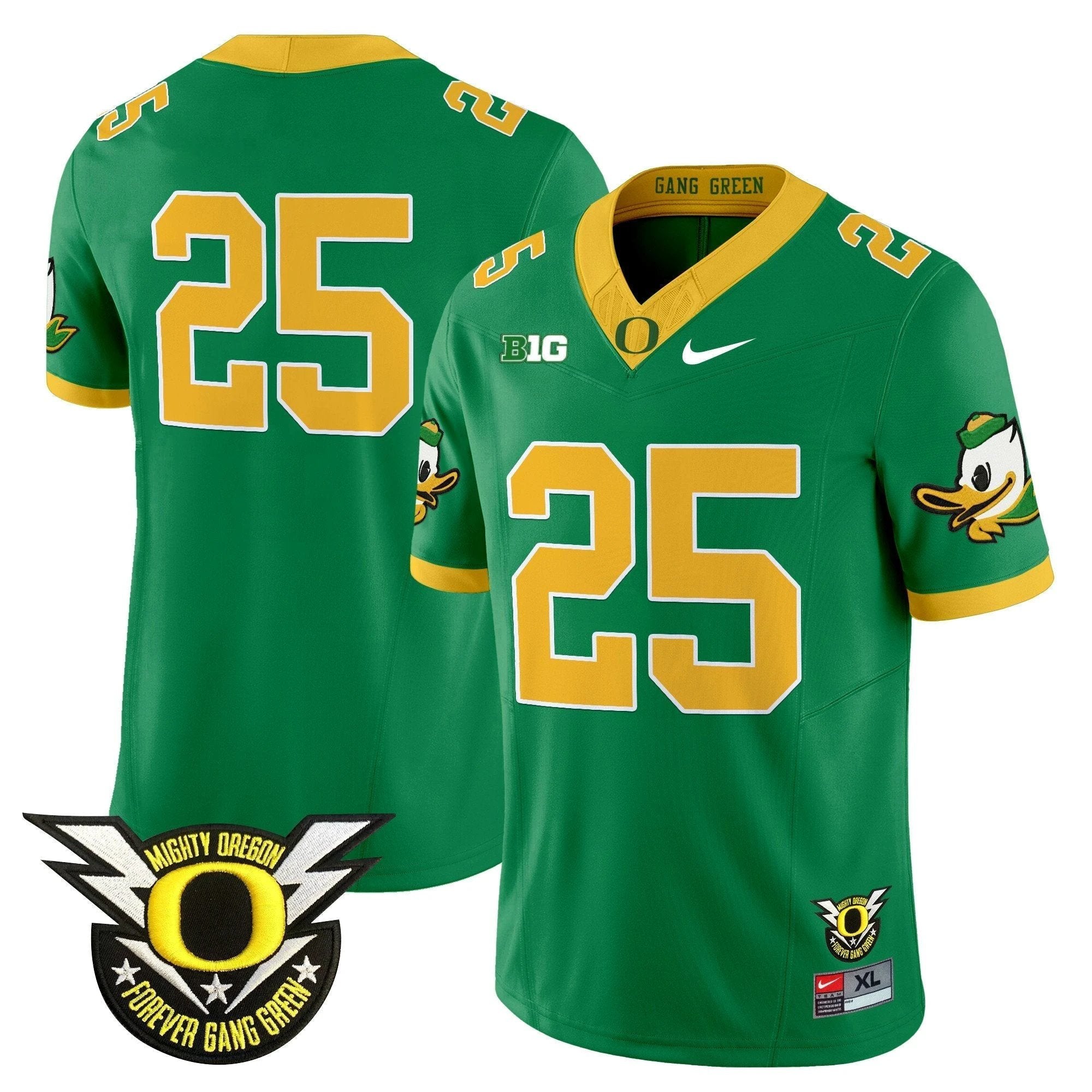 Oregon Ducks 2025 Vapor Limited Jersey V2 - All Stitched by Oregon Ducks