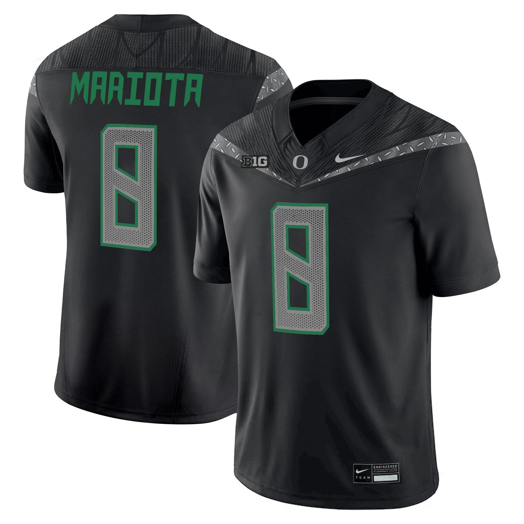 Oregon Ducks 2025 Vapor Limited Jersey V2 - All Stitched by Oregon Ducks