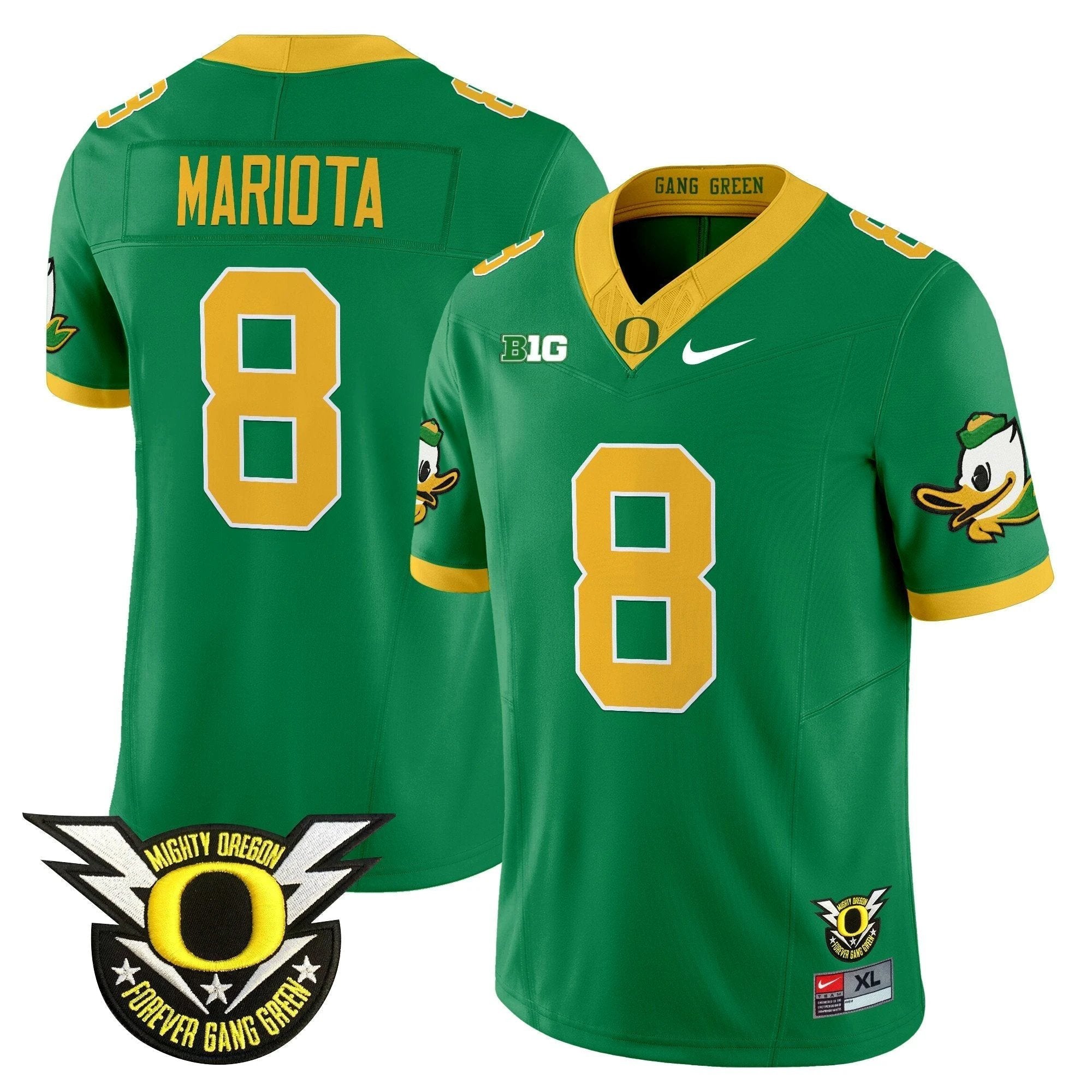 Oregon Ducks 2025 Vapor Limited Jersey V2 - All Stitched by Oregon Ducks