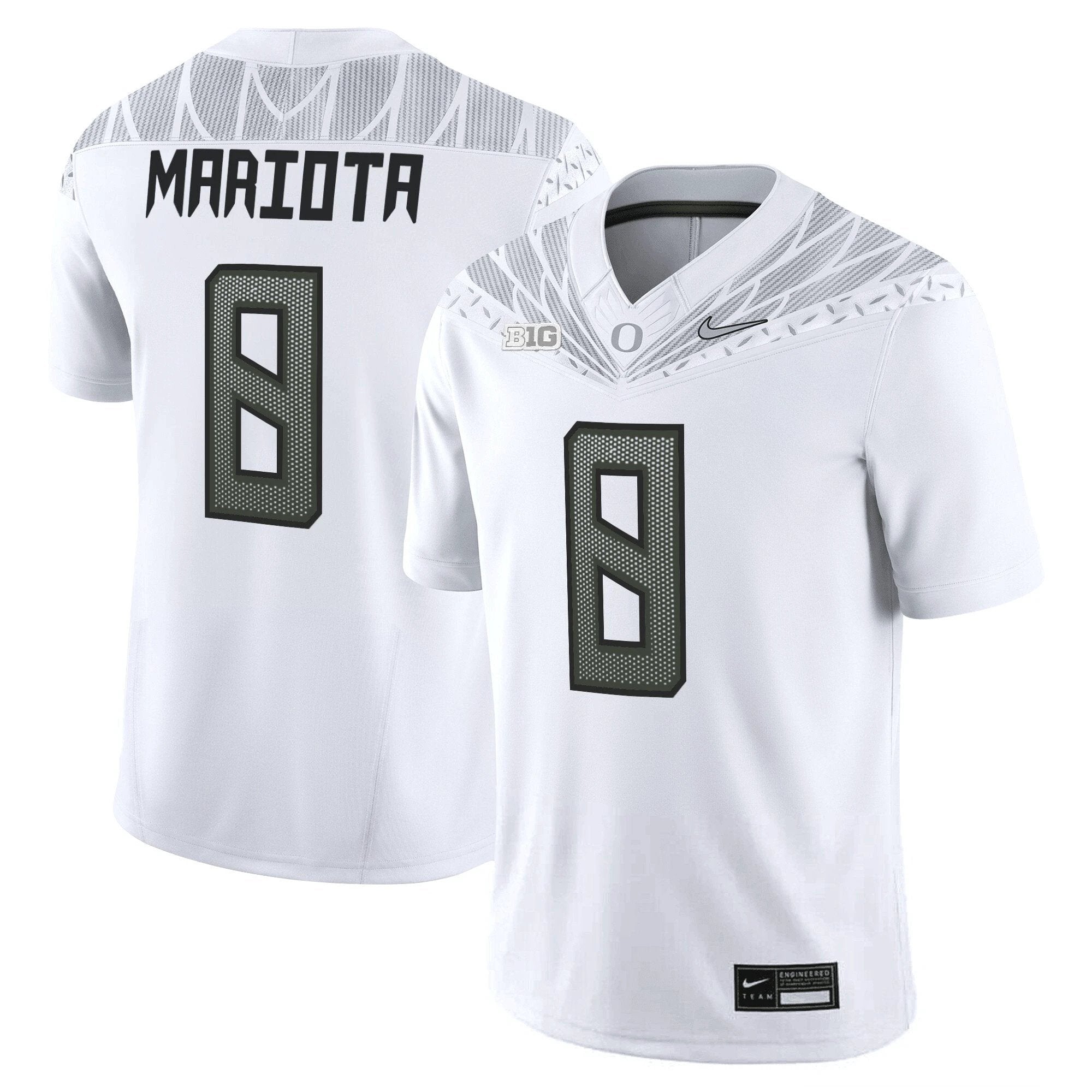Oregon Ducks 2025 Vapor Limited Jersey V2 - All Stitched by Oregon Ducks