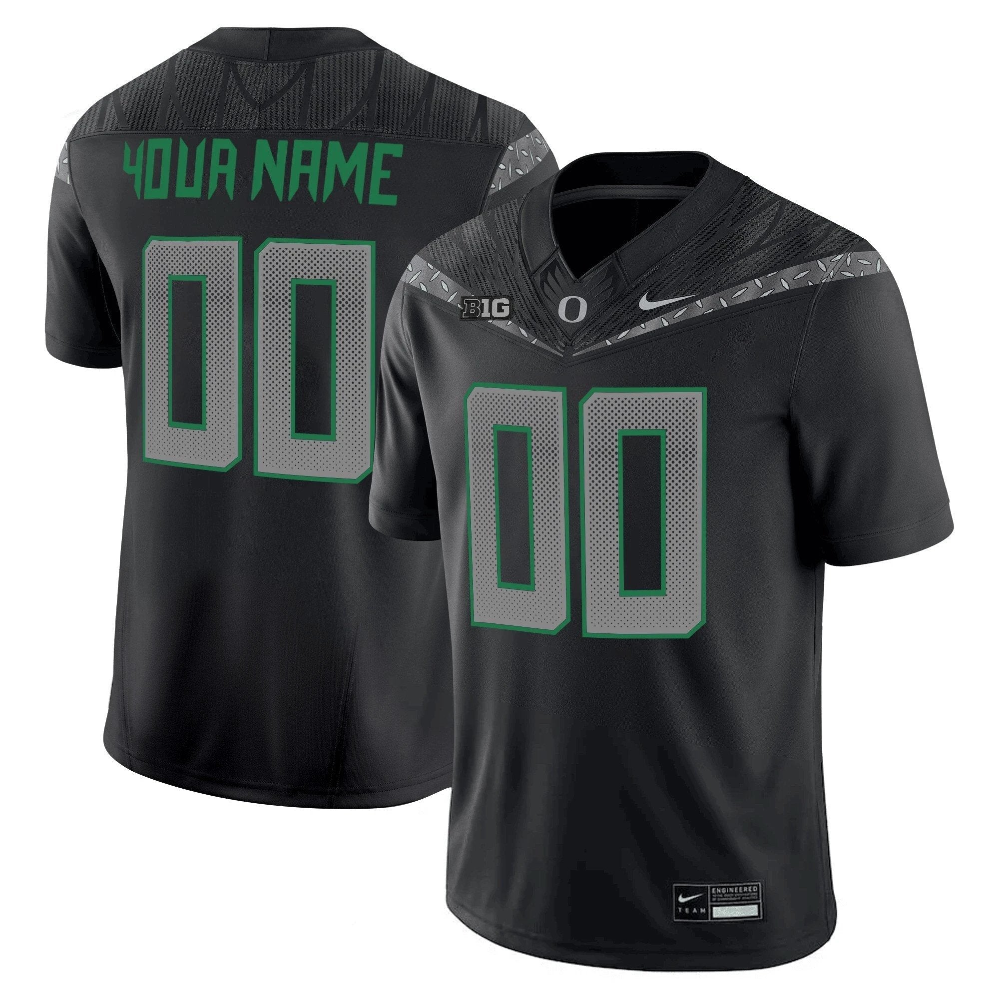 Oregon Ducks 2025 Vapor Limited Custom Jersey V2 - All Stitched by Oregon Ducks