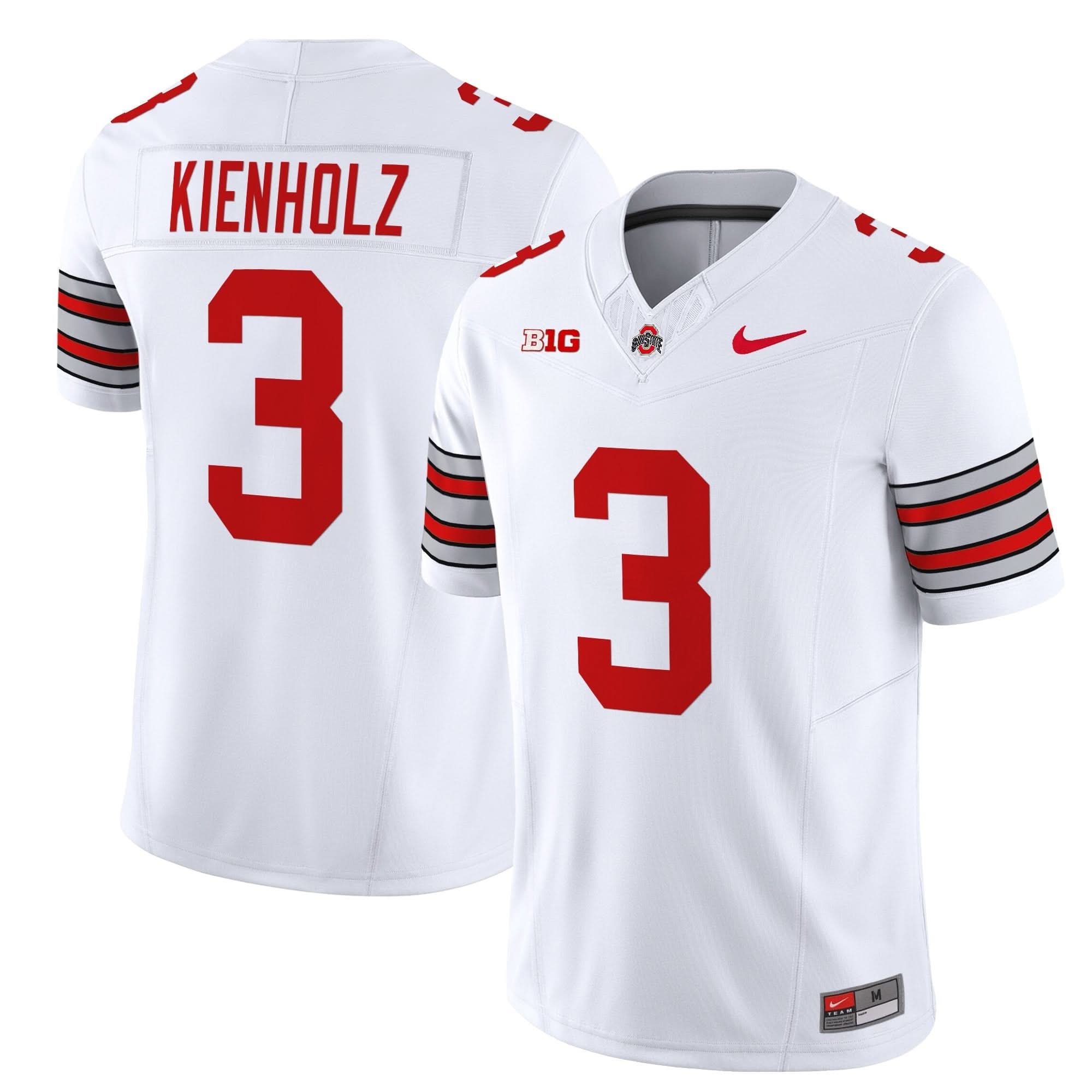 OSB 'Heritage Stripe' 2025/26 Vapor Limited Jersey by Ohio State Buckeyes