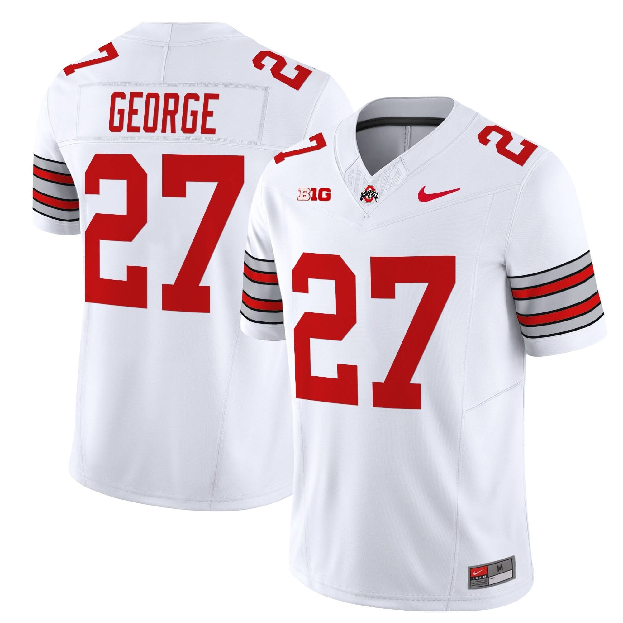OSB 'Heritage Stripe' 2025/26 Vapor Limited Jersey by Ohio State Buckeyes