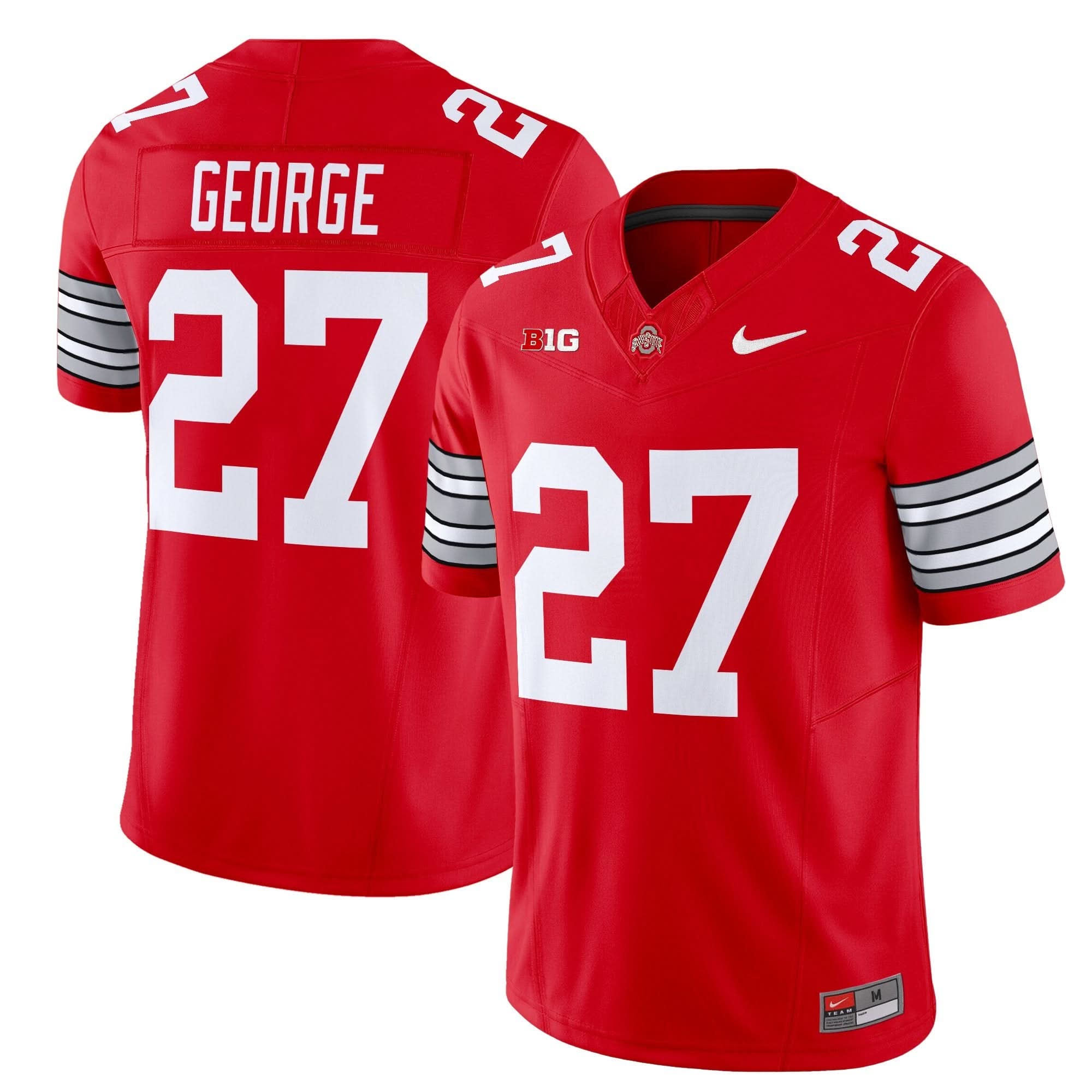 OSB 'Heritage Stripe' 2025/26 Vapor Limited Jersey by Ohio State Buckeyes